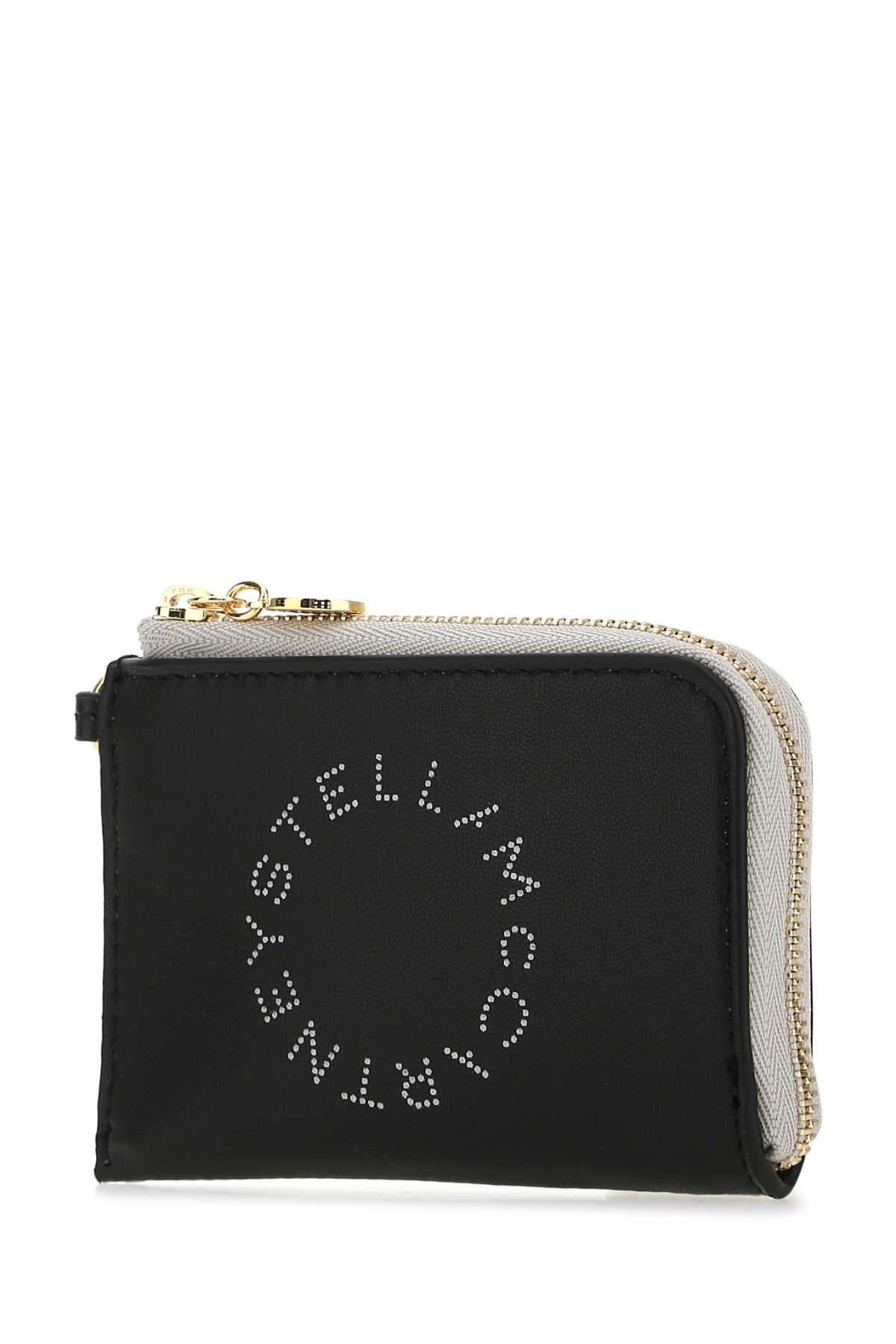 Stella Mccartney Two-tone Alter Mat Card Holder In 1000