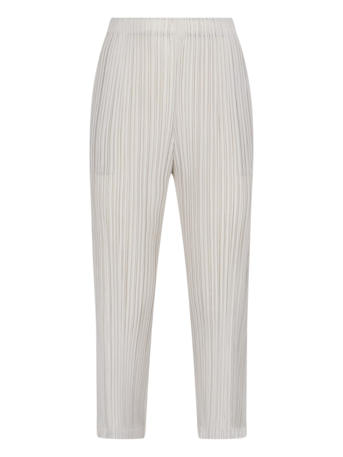 Shop Issey Miyake February Trousers In Gray
