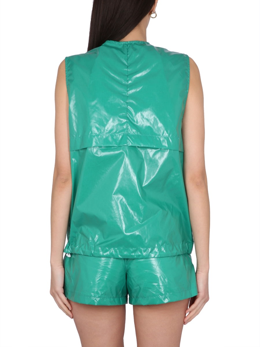 K-way Barnel Vest. In Green
