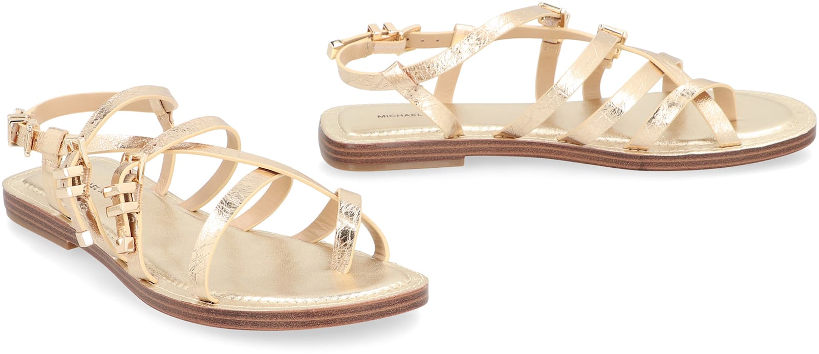 Michael Kors Darrington Leather Sandals