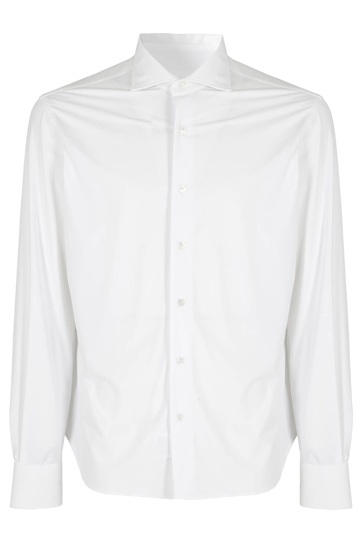 Orian Camicia Uomo Slim In Bianco