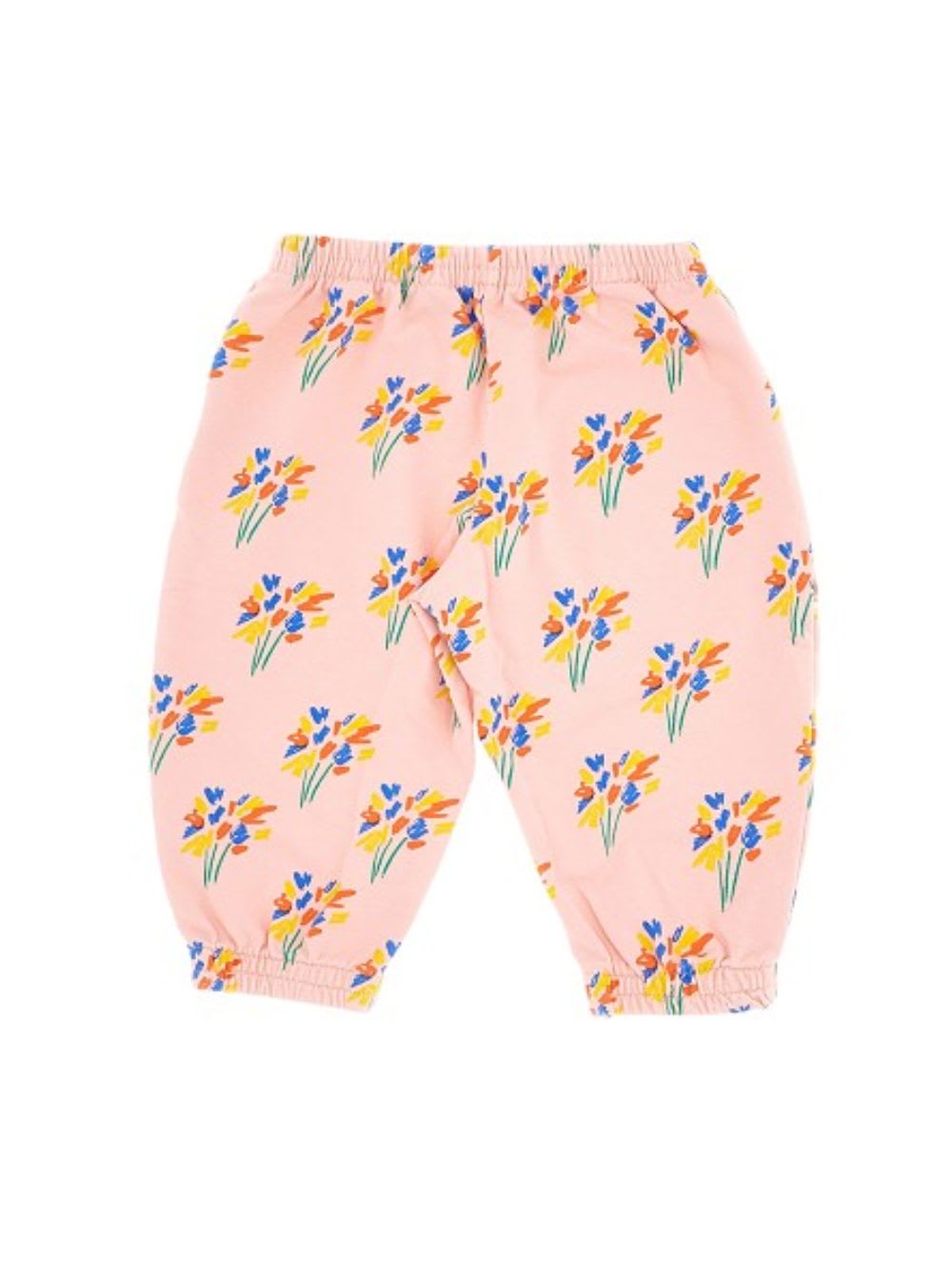 Shop Bobo Choses Baby Fireworks All Over Jogging Pants In Pink