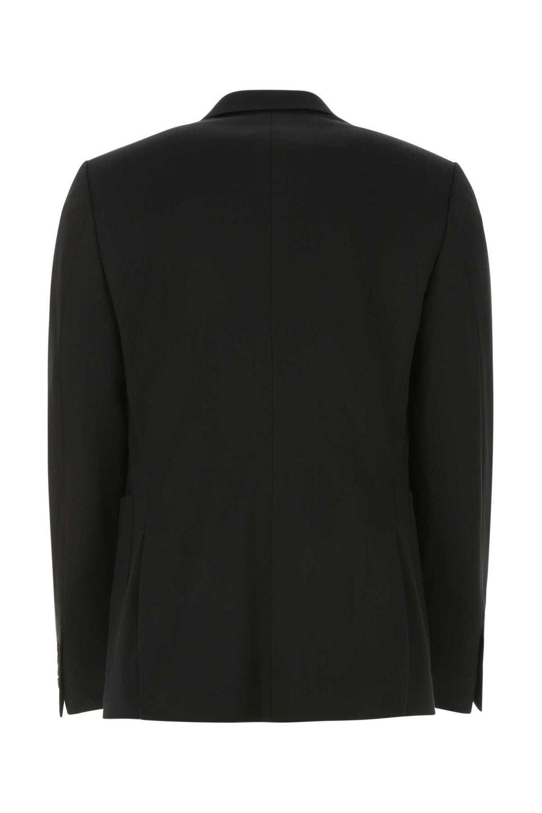 Shop Dolce & Gabbana Single Breasted Tailored Blazer In Nero