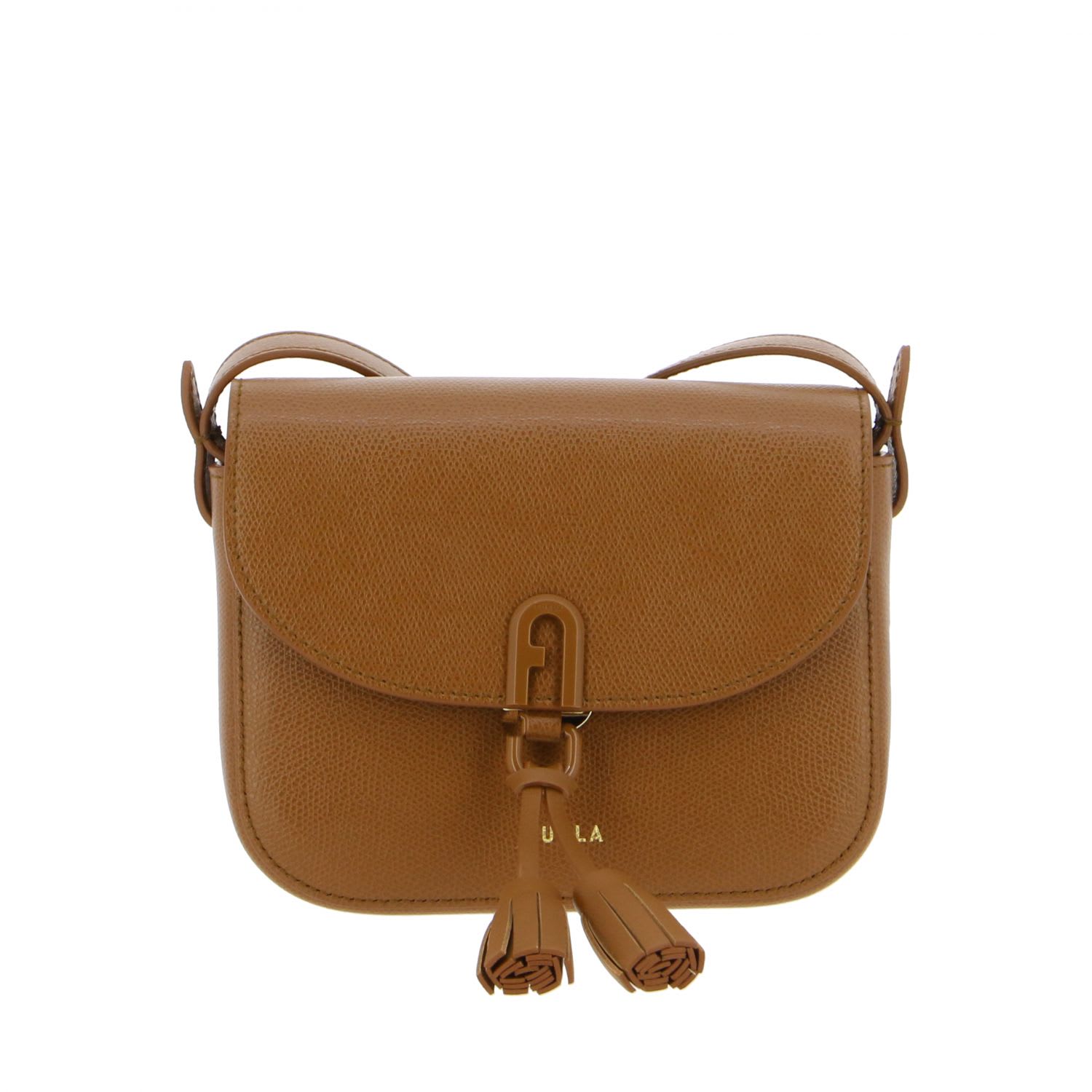 FURLA 1927 SHOULDER BAG IN TEXTURED LEATHER,11238395