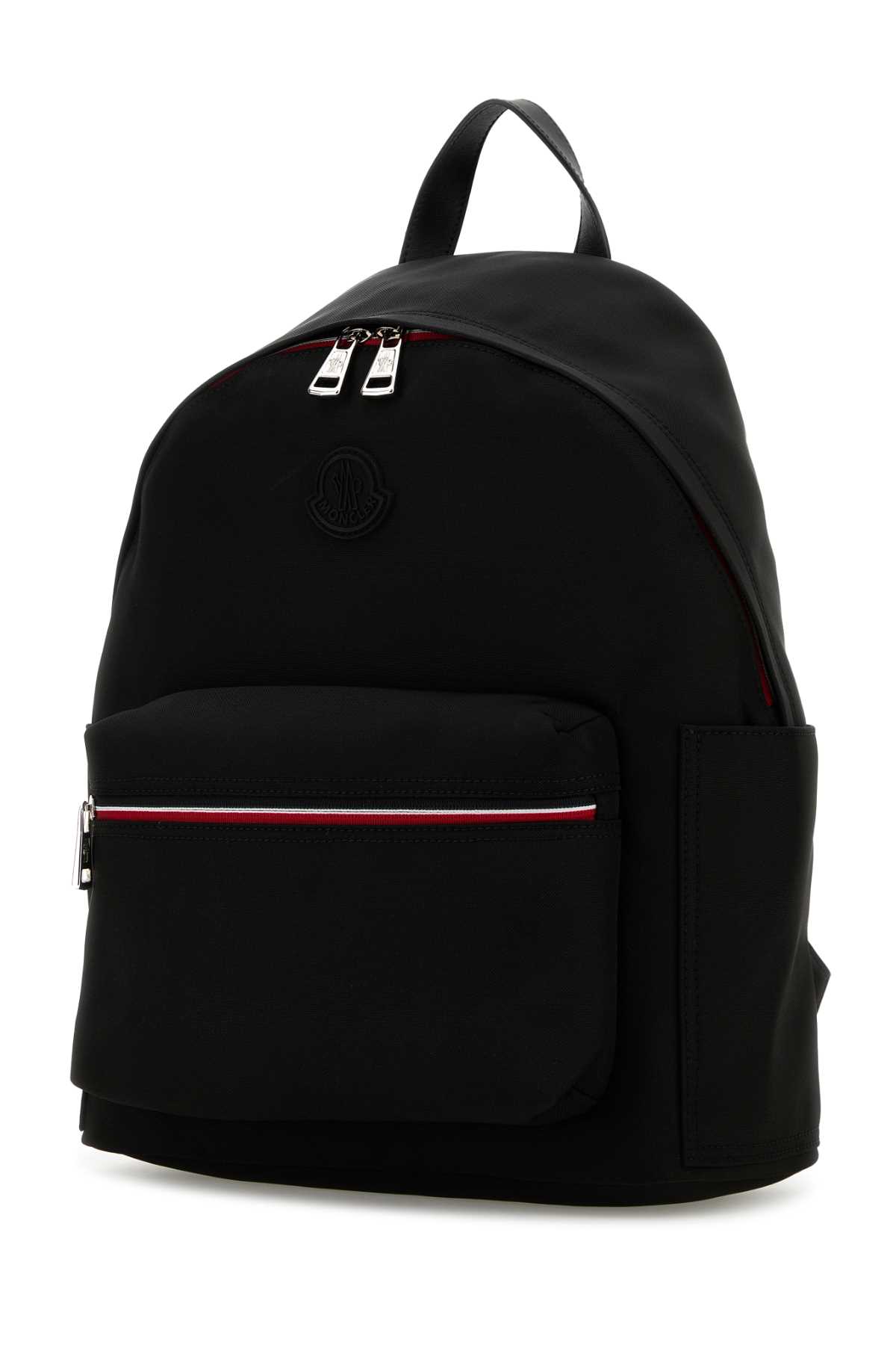 Shop Moncler Black Nylon Blend New Pierrick Backpack In 999