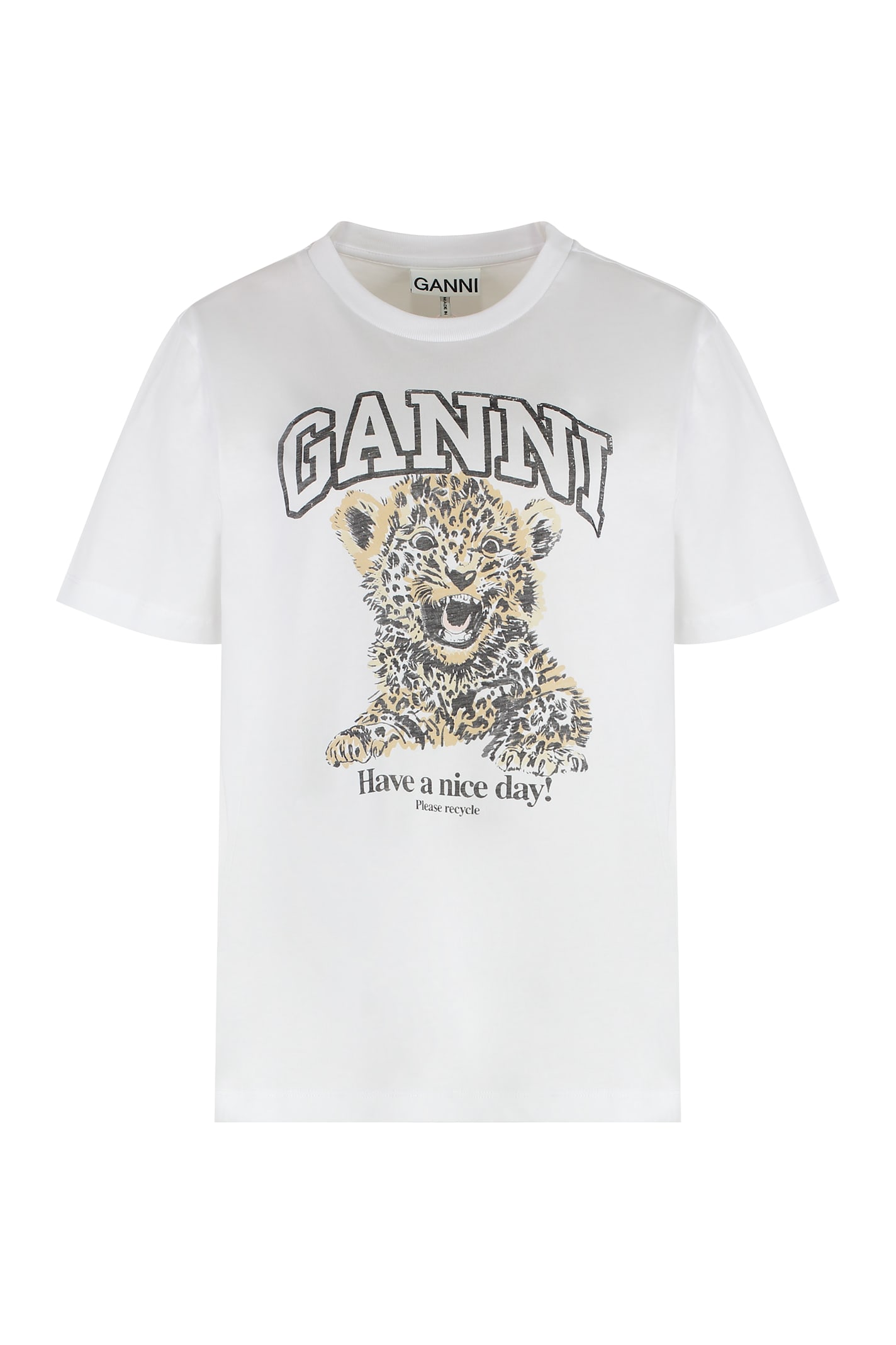 Cotton Crew-neck T-shirt