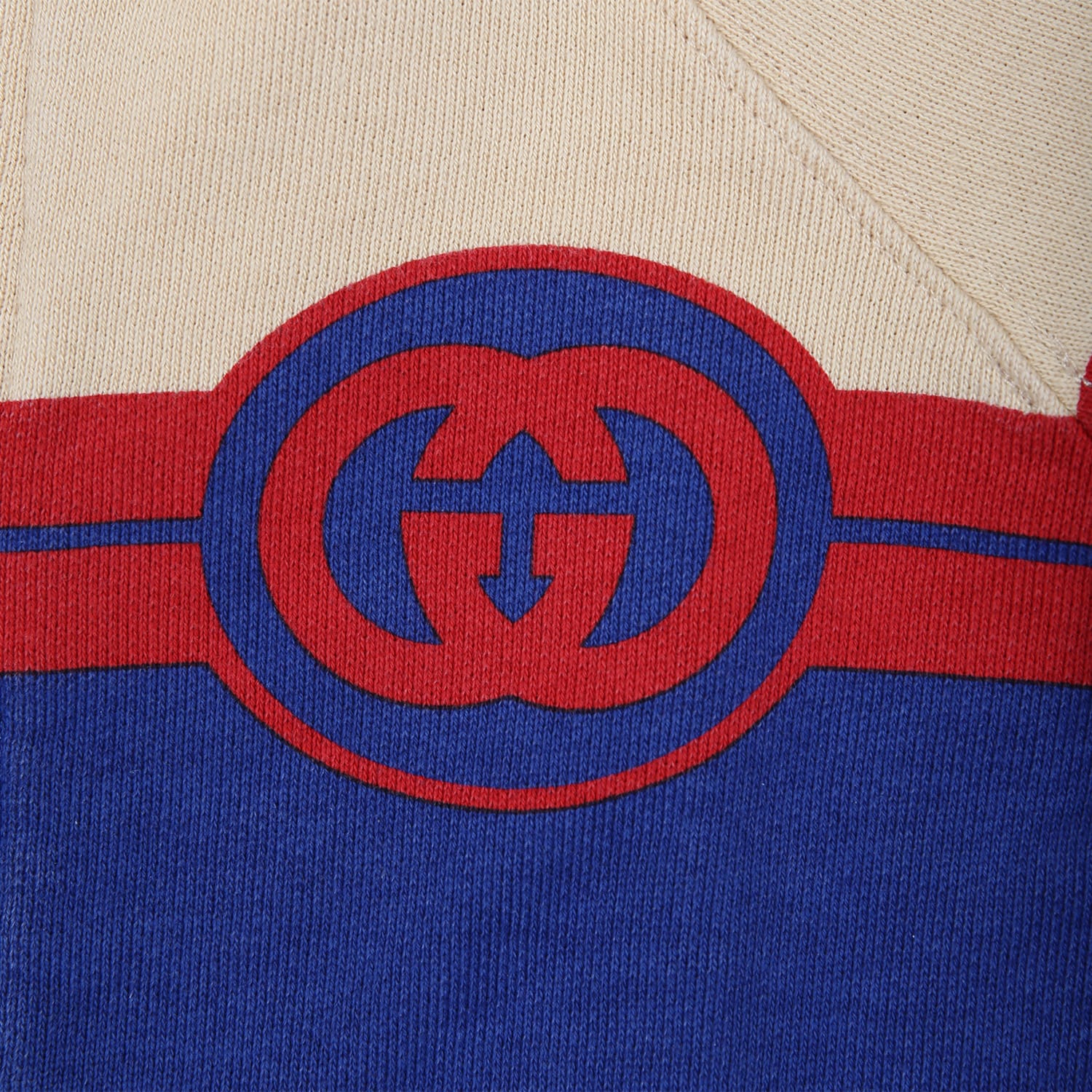 Shop Gucci Multicolor Sweatshirt For Baby Boy With Logo