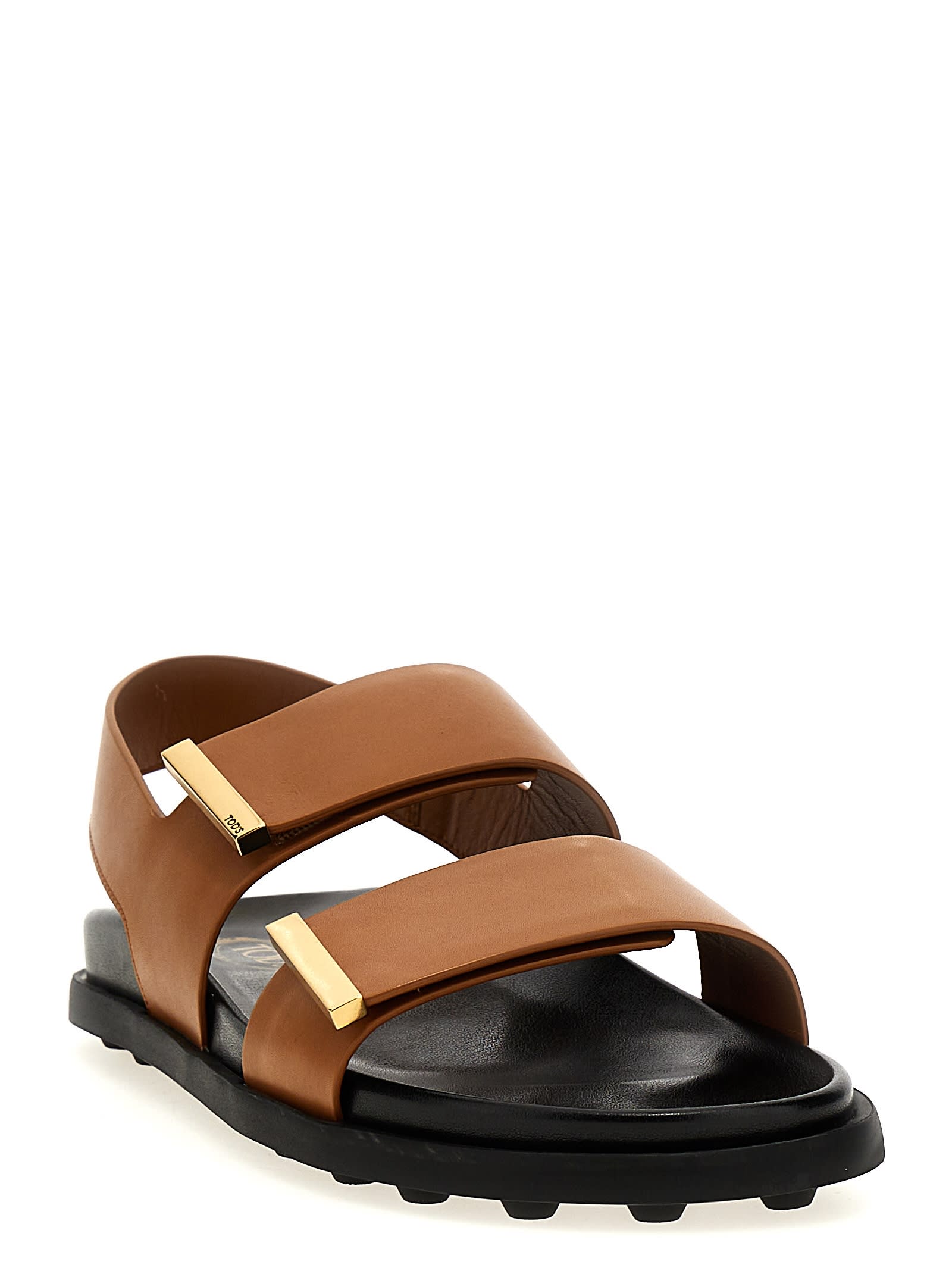 【関税込み】TOD'S N6M' SANDALS Tod's N6M Sandals | Brown | FARFETCH