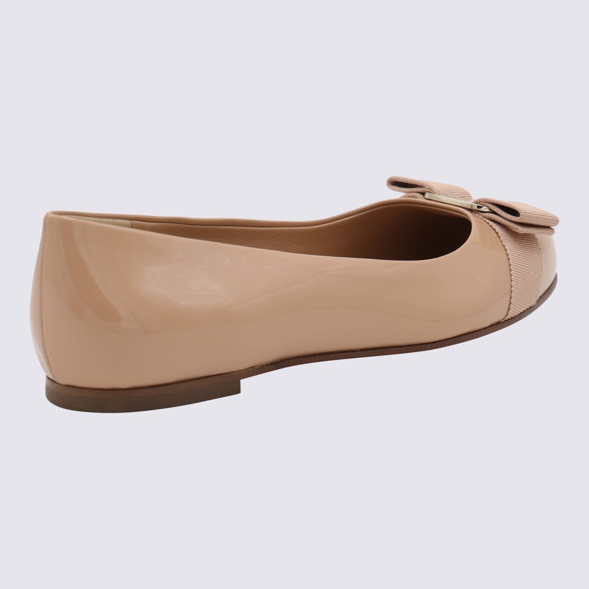 Ferragamo Flat Shoes Amaretti In Brown