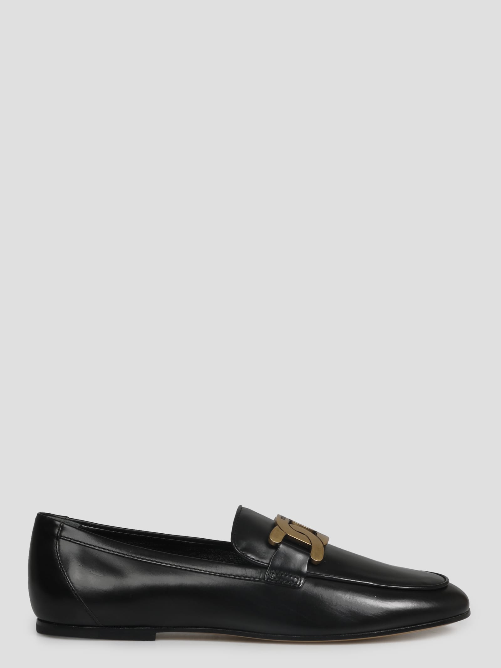 Shop Tod's Kate Loafers In Black