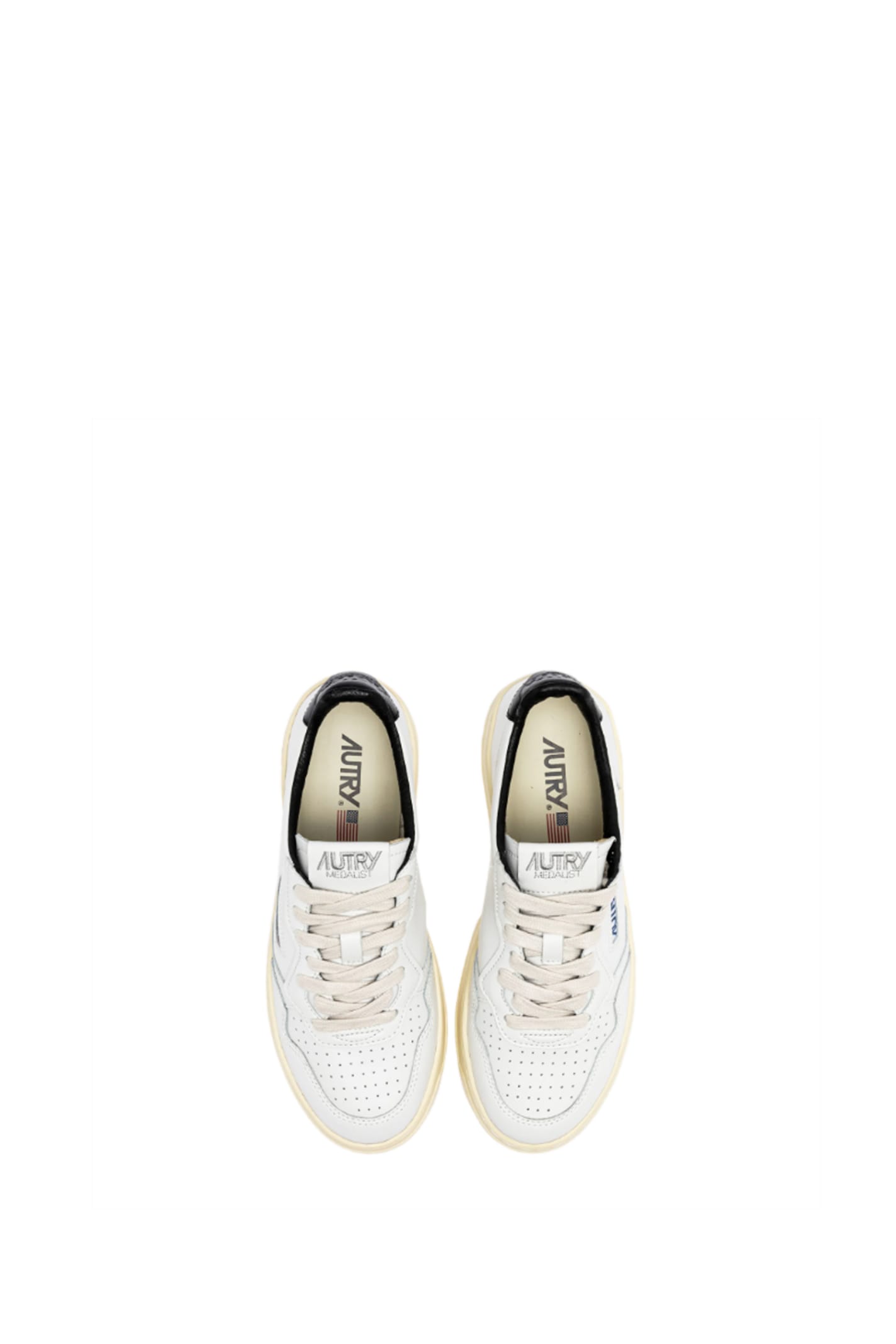 Autry Medalist Sneakers In Match/wht/blk