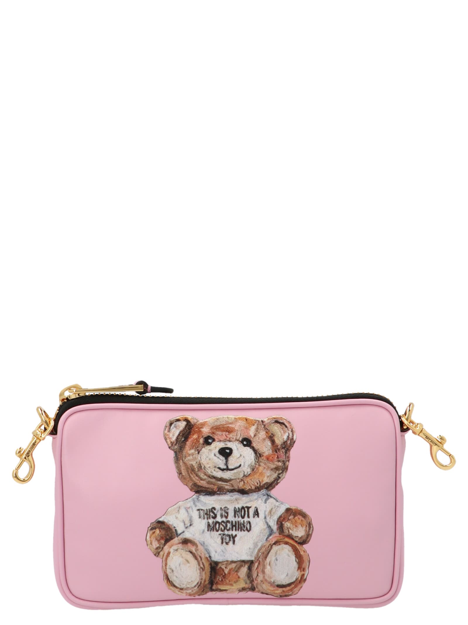Moschino Teddy Bag In Pink | ModeSens