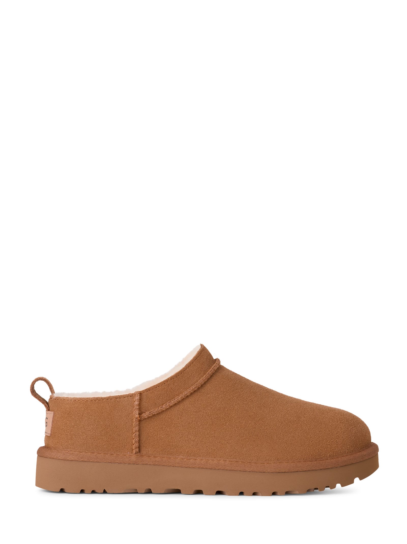 Ugg Biscuit Suede Classic Micro Slippers In Brown
