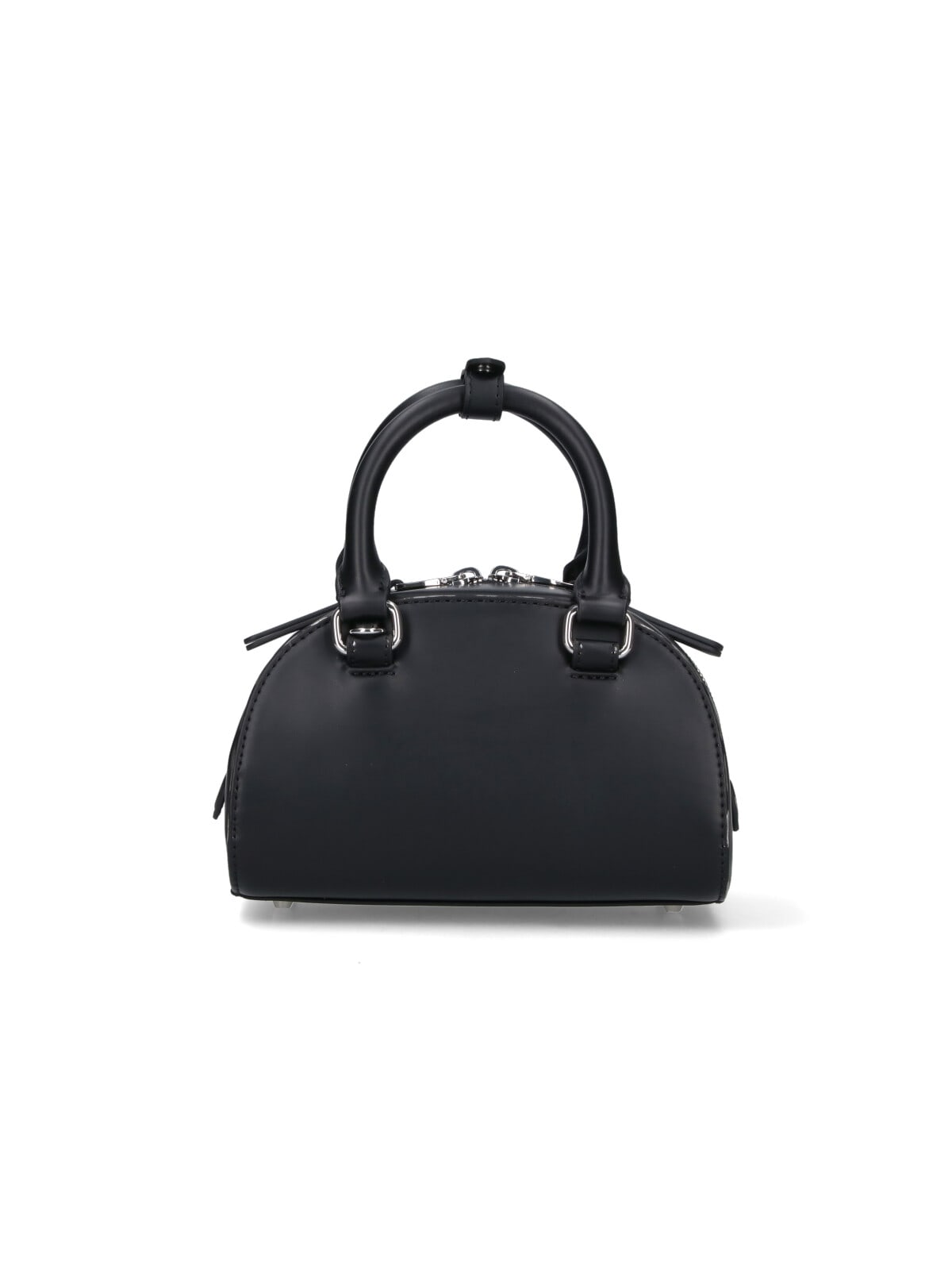 Diesel Womens T8013 1dr Dome Leather Cross-body Bag In Black