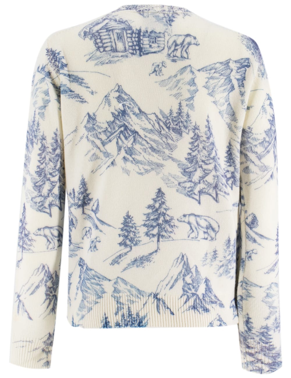 Shop Mc2 Saint Barth Jumper In Winterland Montagne 01