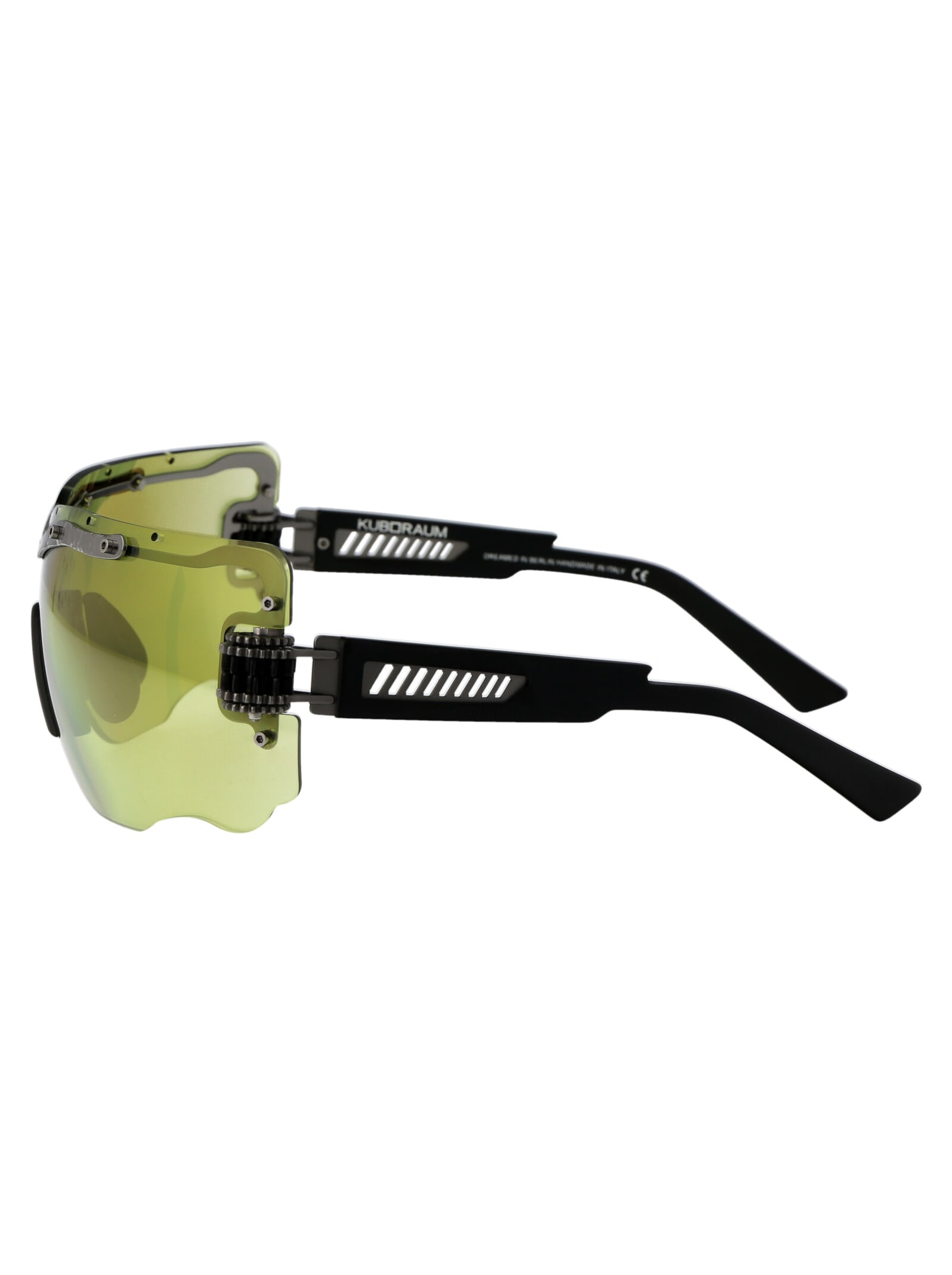 Shop Kuboraum Maske E15 Sunglasses In Bb Black