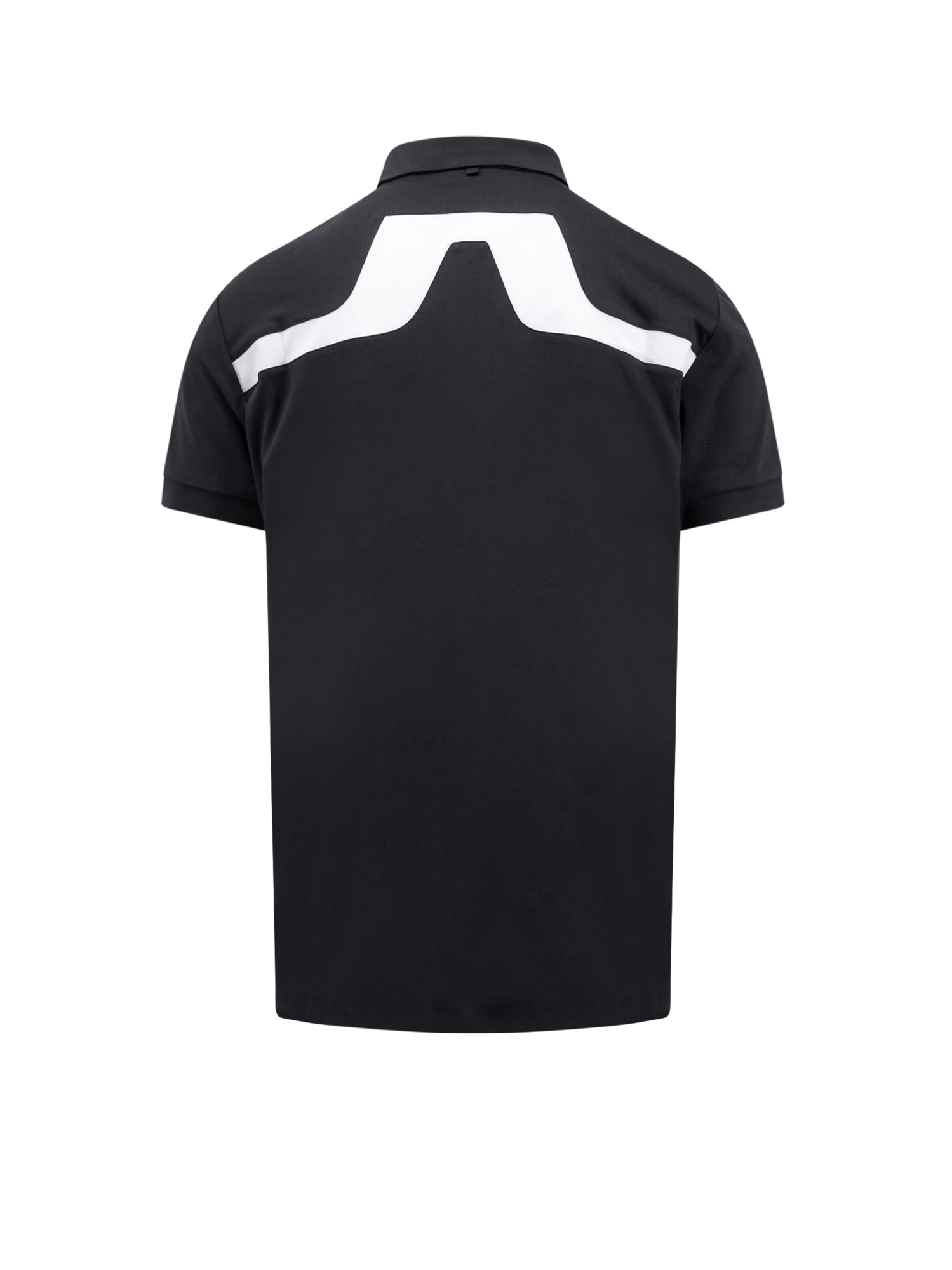Shop J. Lindeberg Kv Polo Shirt In Black