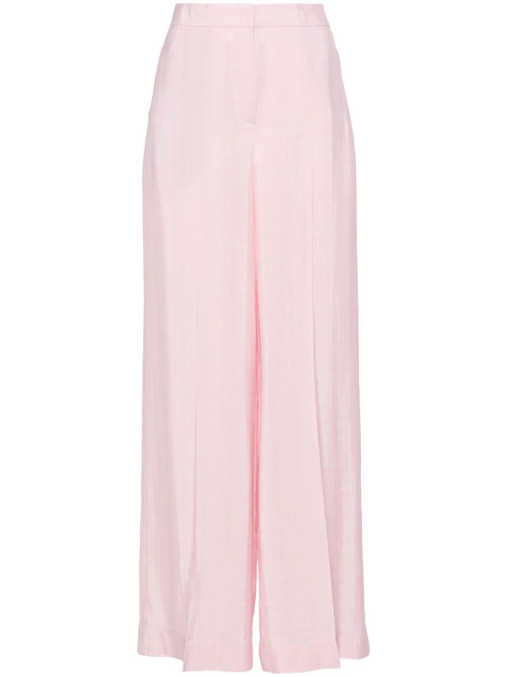 Shop Semicouture Marlee Trouser In Pastel Pink