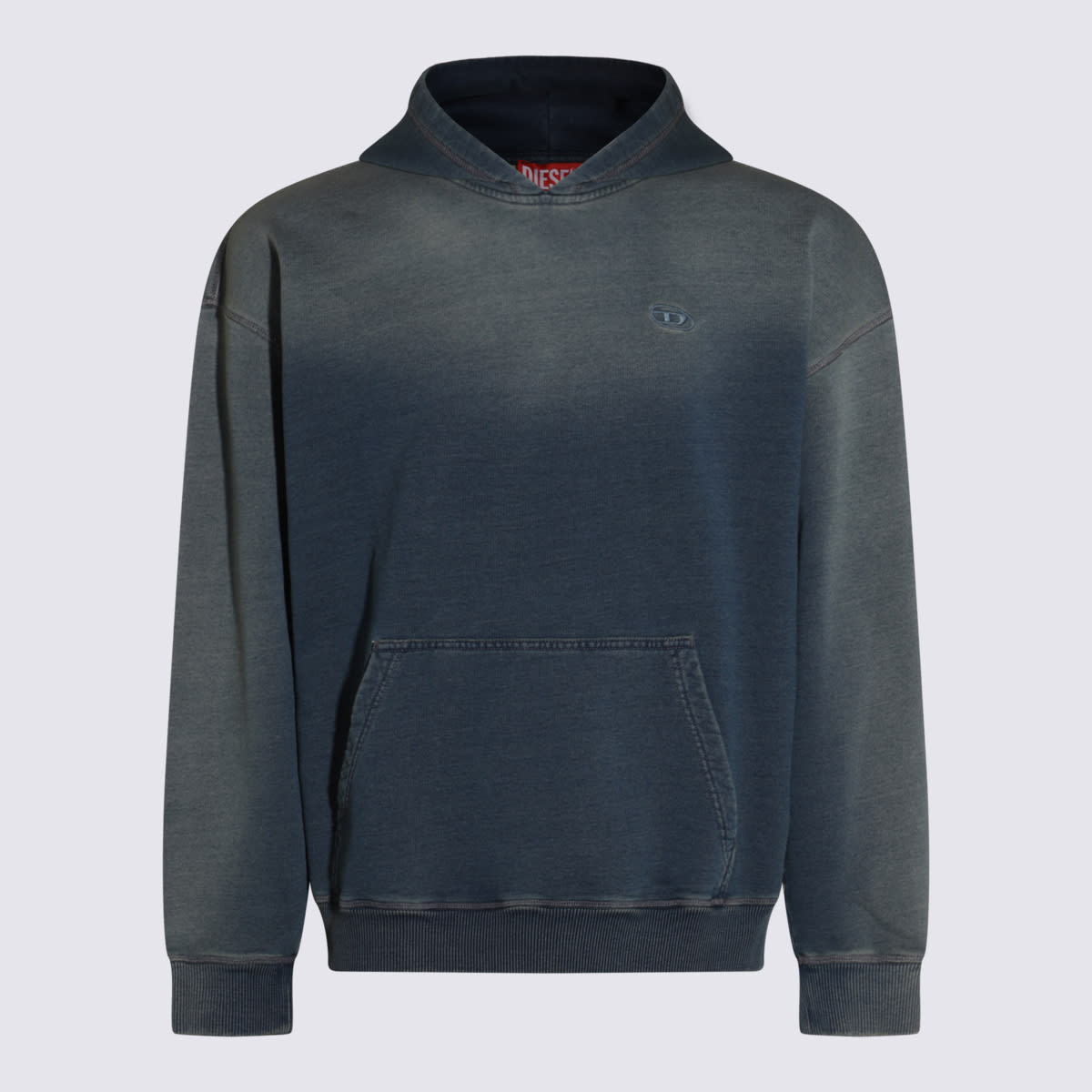 Blue Cotton Sweatshirt