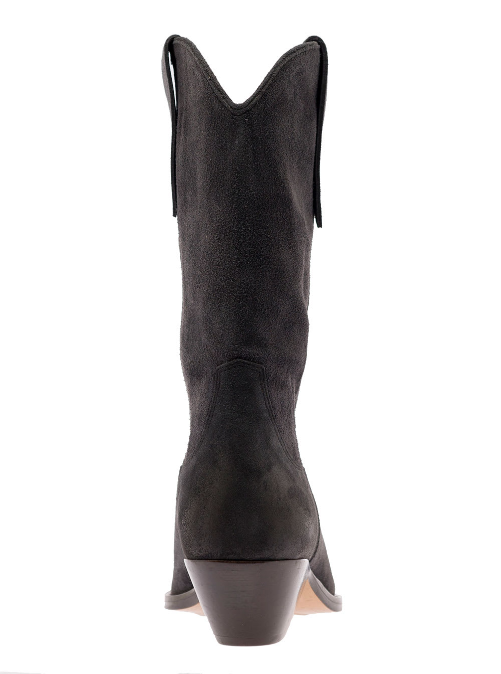 Shop Isabel Marant Duerto Black Western Style Boots In Suede Woman