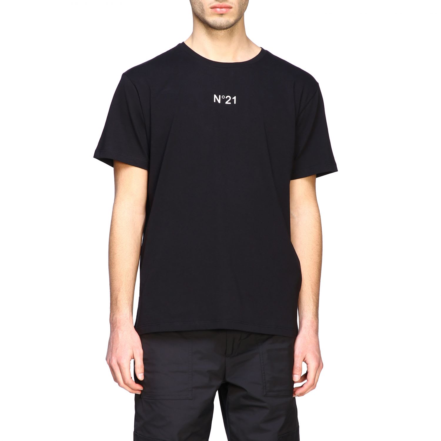 N°21 N° 21 T-shirt N &deg; 21 T-shirt With Mini Logo In Black