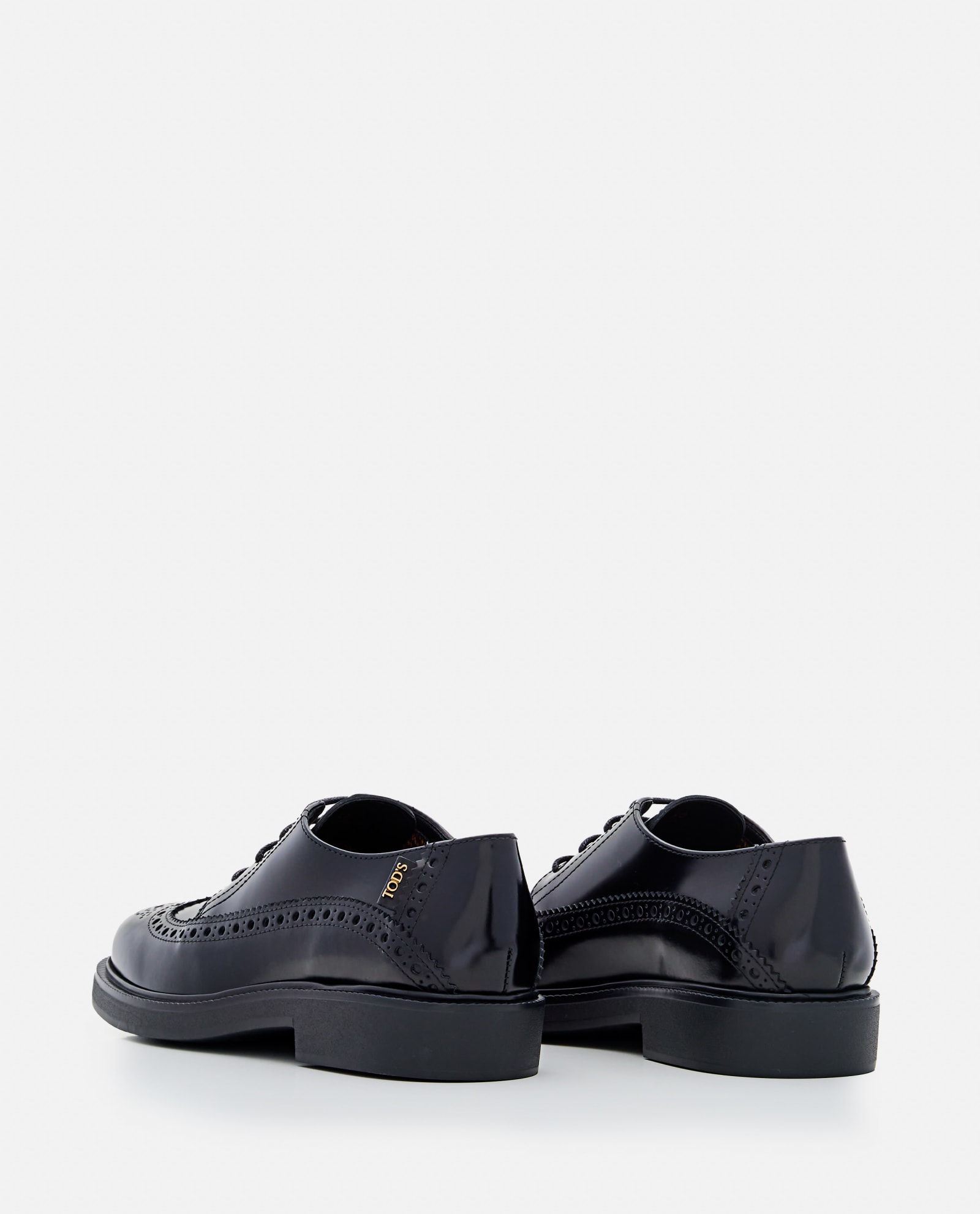 Shop Tod's Leather Laced-up Shoes