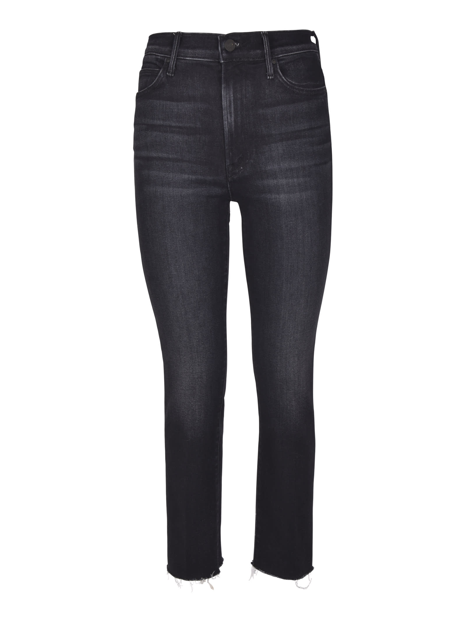 Mother High Waisted Rascal Ankle Snippet Jeans