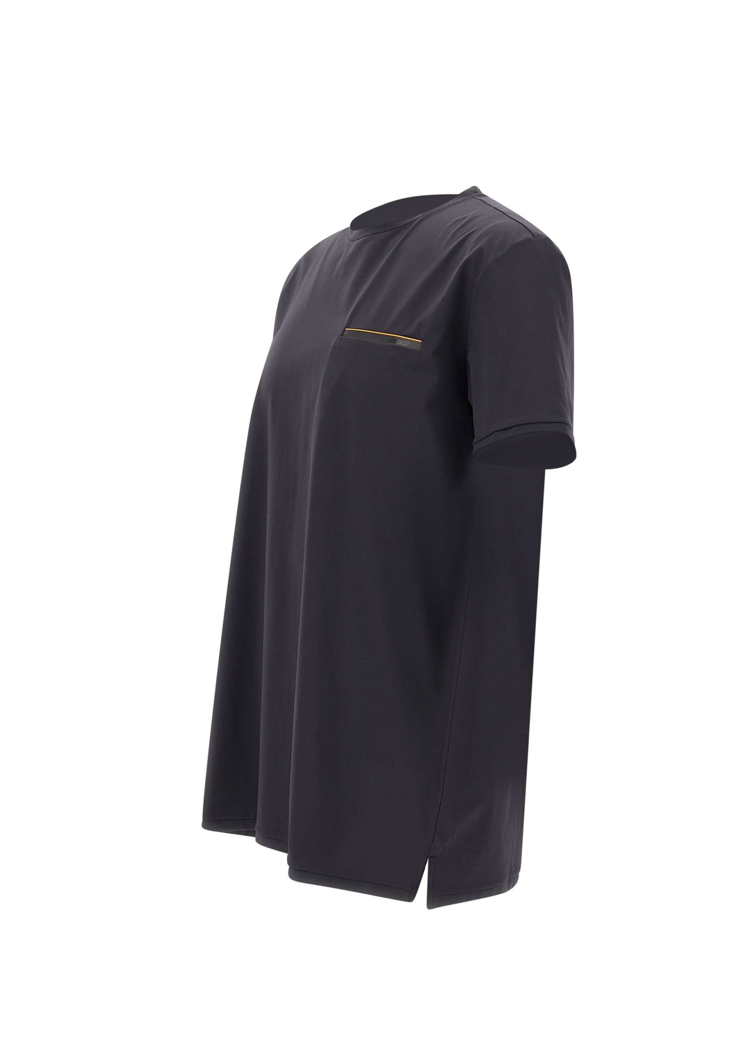 Shop Rrd - Roberto Ricci Design Oxford Pocket Shirty T-shirt In Black