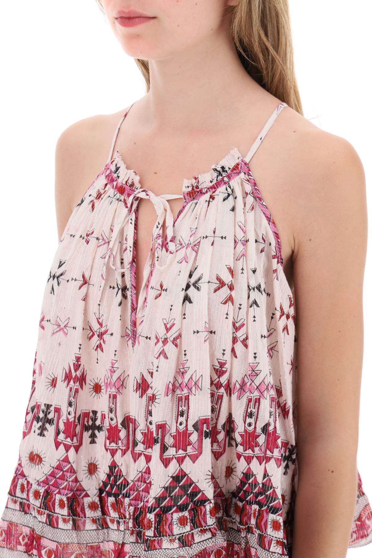 Shop Isabel Marant Étoile Fabino Top In White