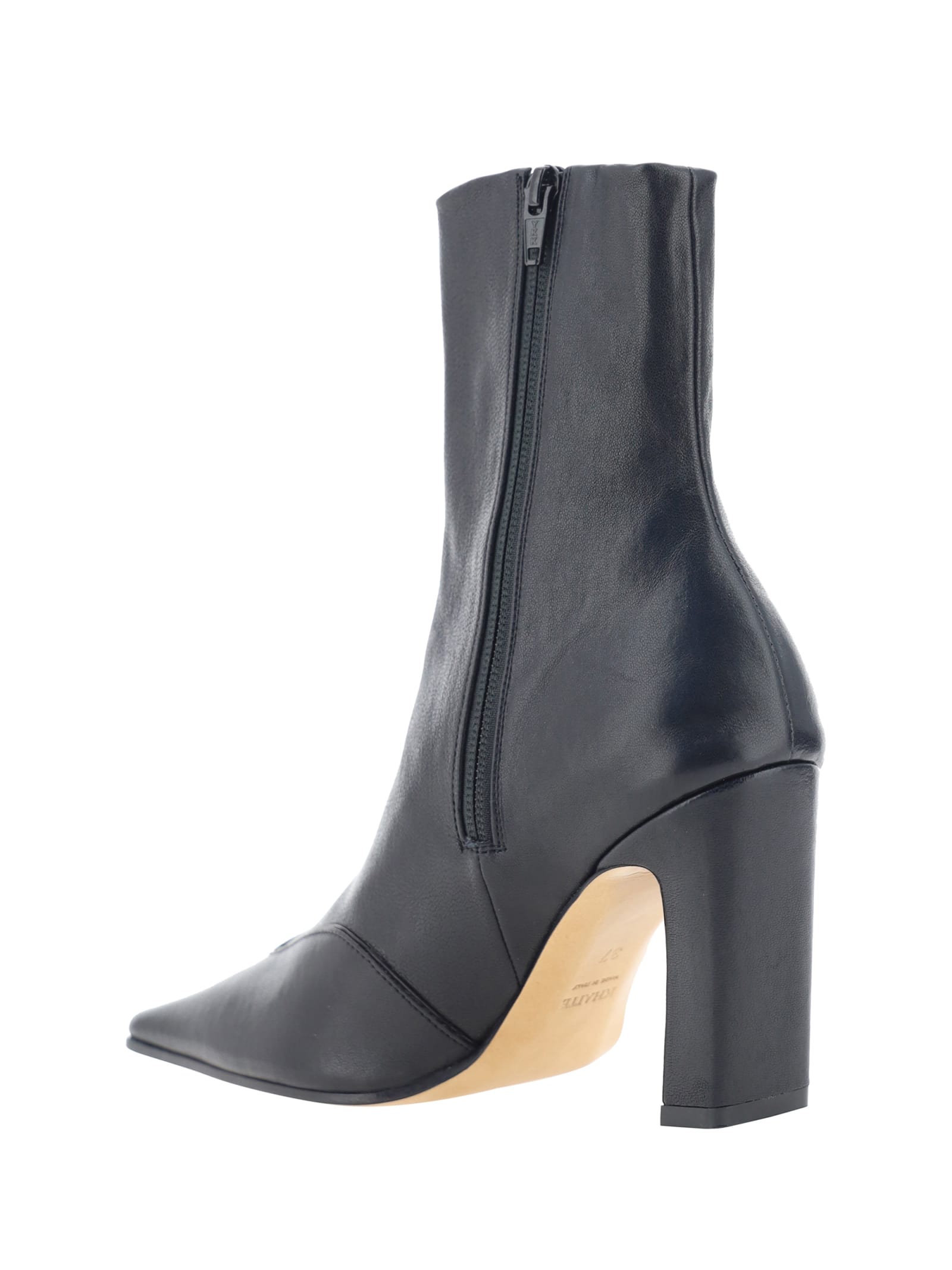 Khaite Nevada Ankle Boots In Black
