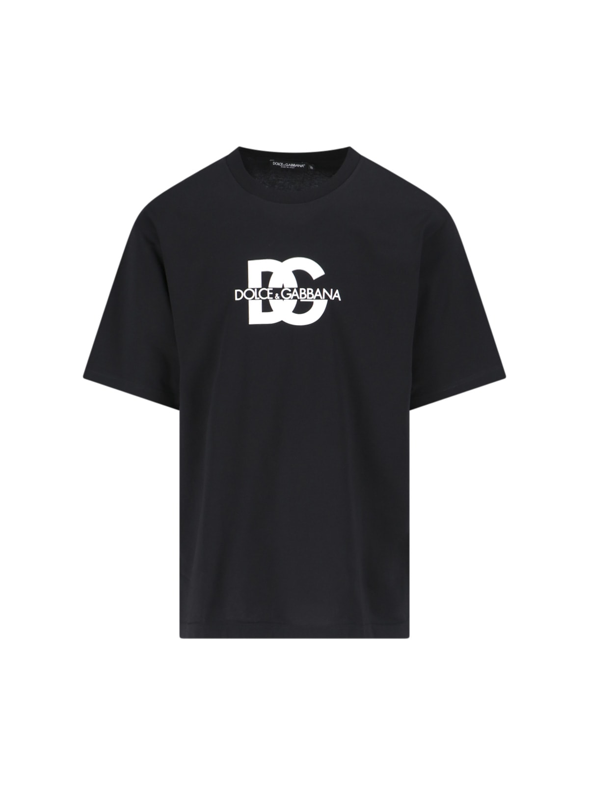 Shop Dolce & Gabbana Logo T-shirt In Black