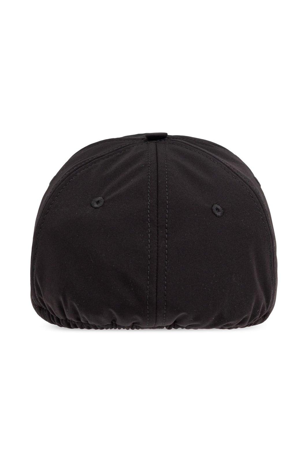 Shop Fear Of God Logo Patch Cap In Black