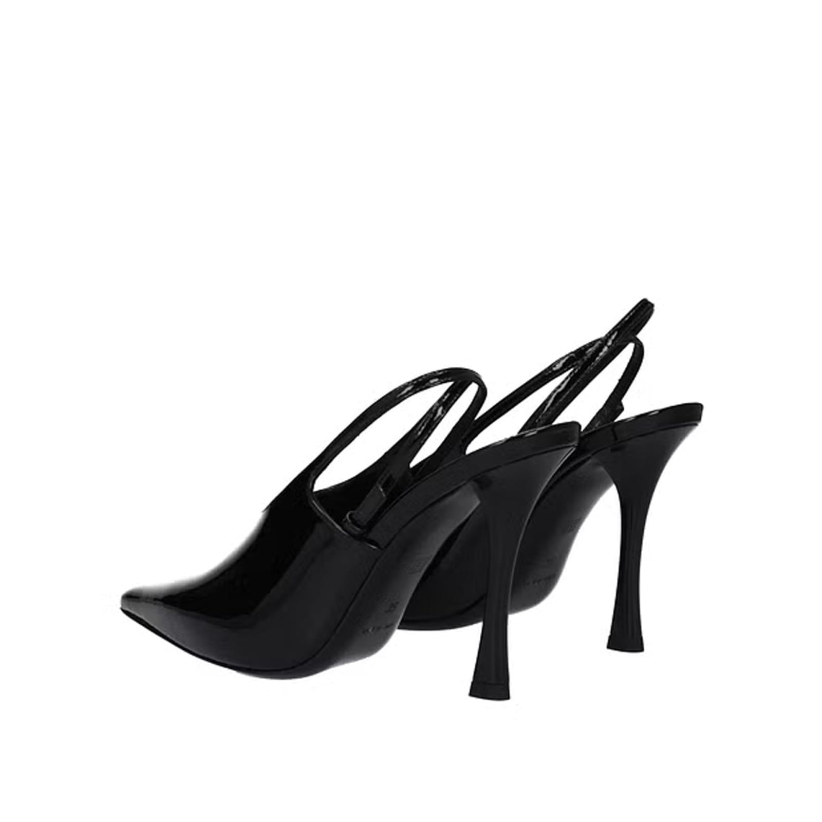 Shop Givenchy Leather Slingback Pumps In Black