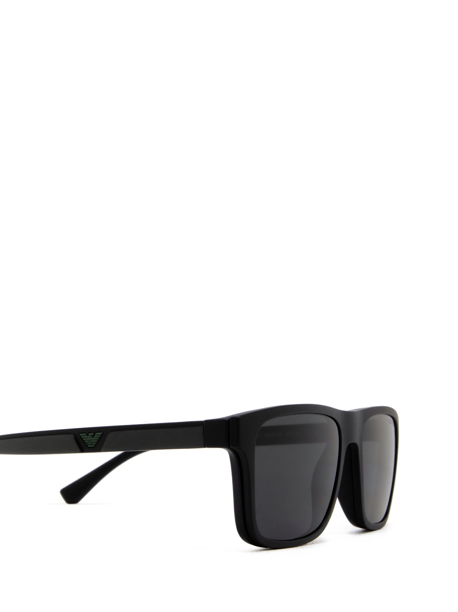 Emporio Armani Inverted Trapezoidal Full-frame Glasses In 50011w