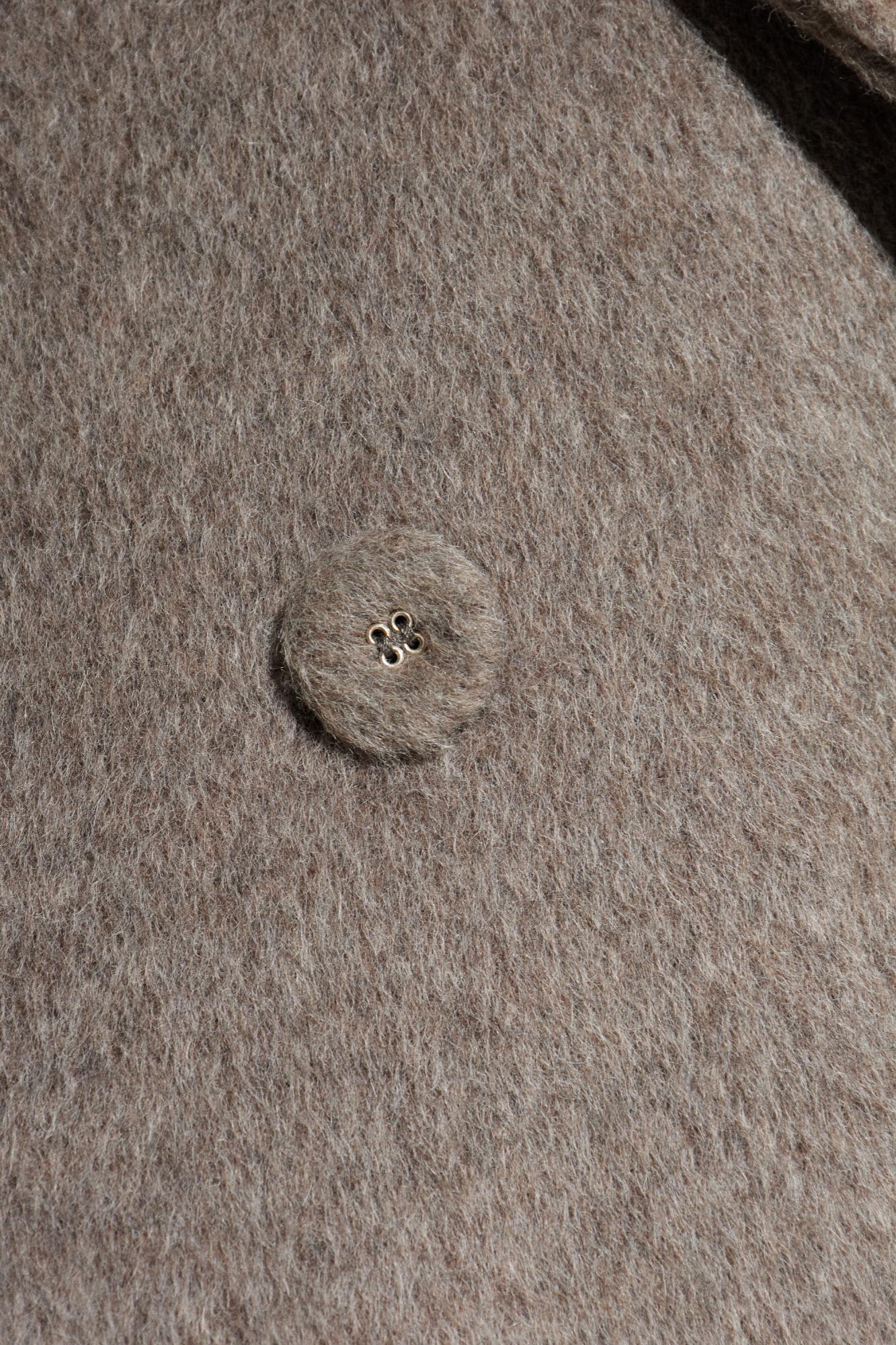 Acne Studios Wool Coat In Brown