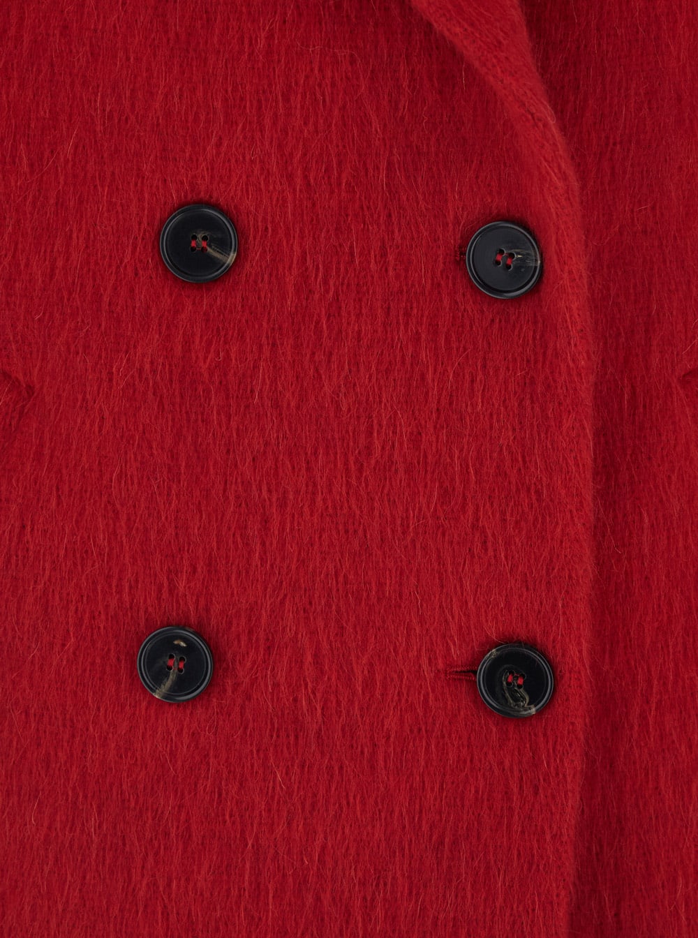 Msgm Cappotto/coat In Red