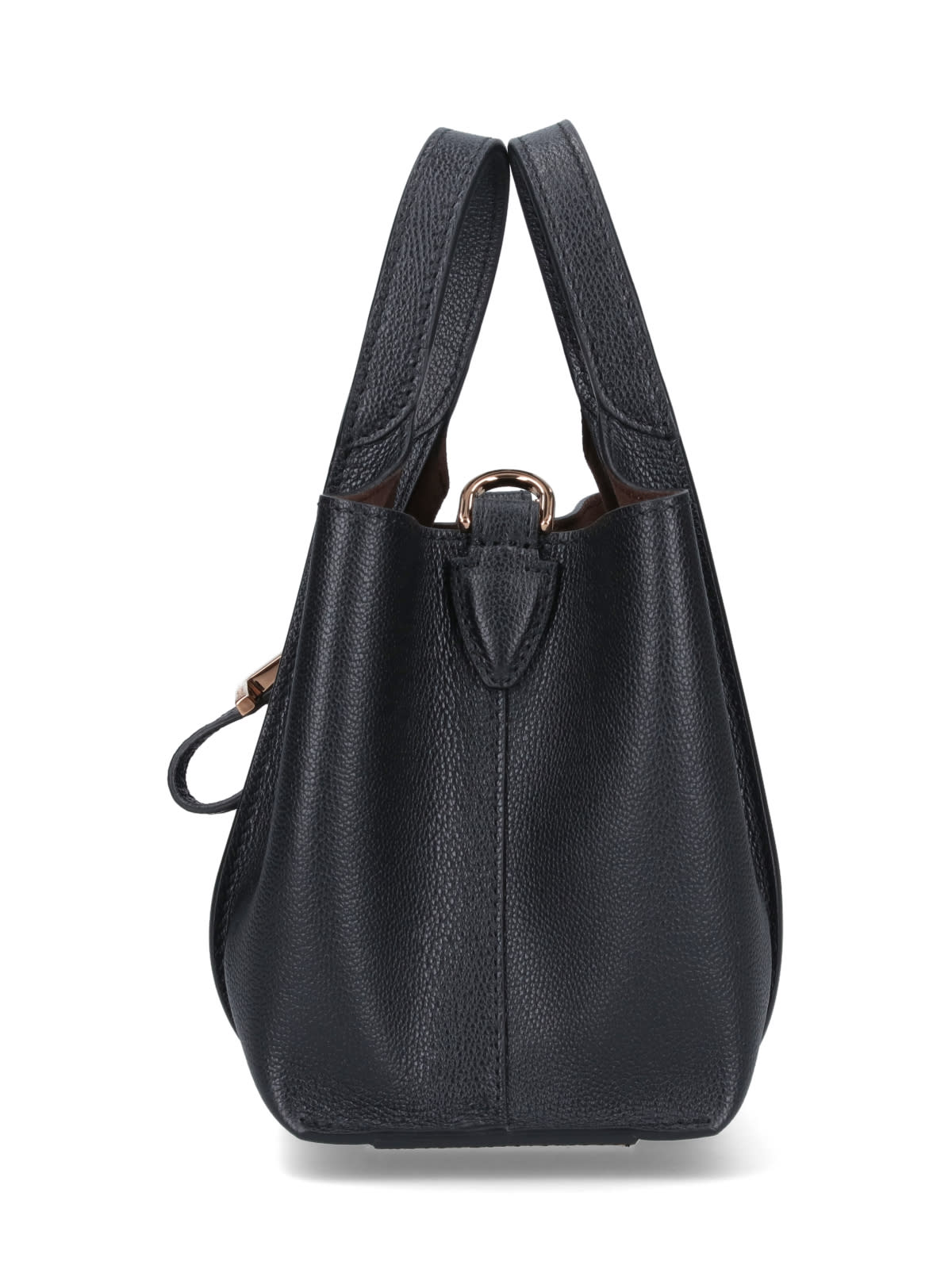 Shop Tod's T Timeless Micro Bag In Black