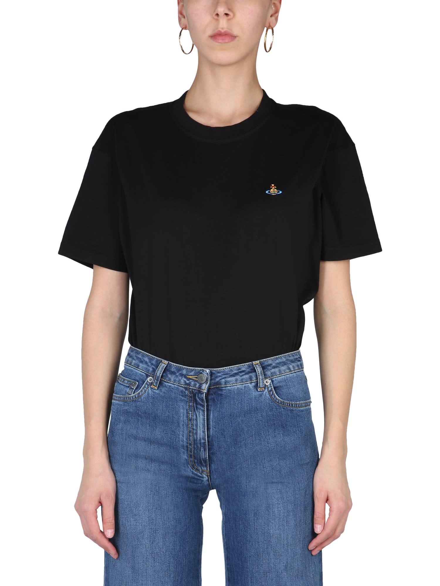 VIVIENNE WESTWOOD ORB T-SHIRT WITH LOGO