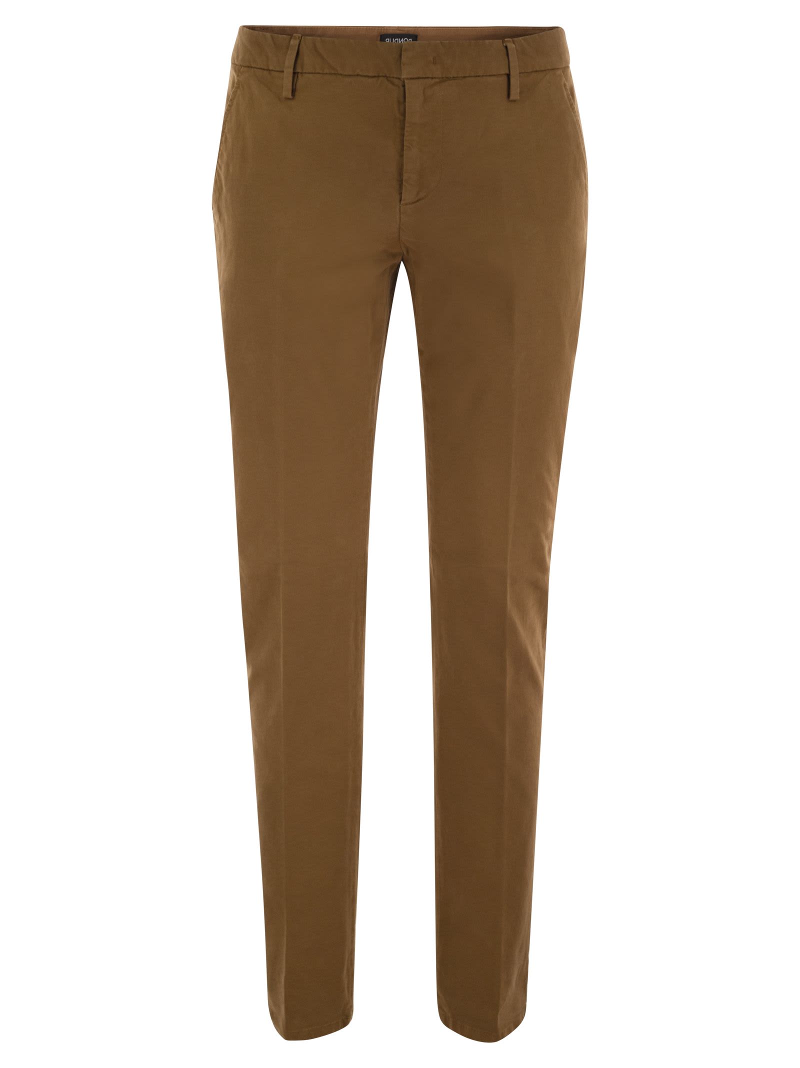 Dondup Men's Spiritissimo - Regular Chino Trousers In Cannamon