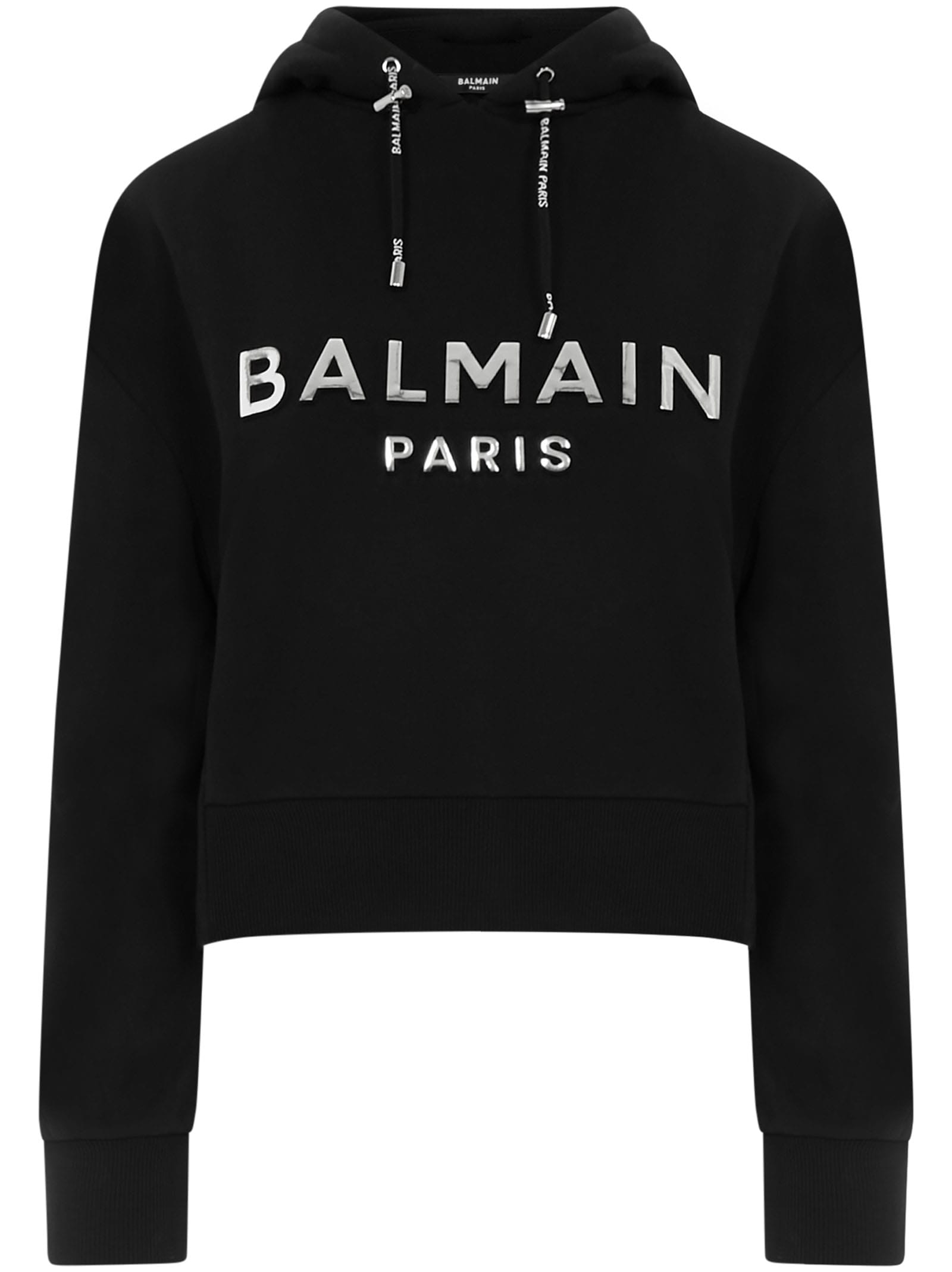 balmain black sweatshirt