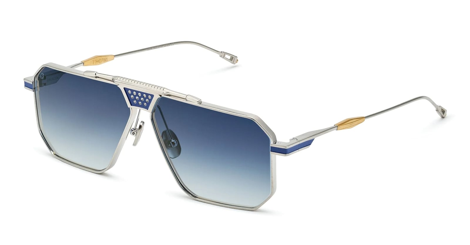T Henri Berlinette - Argent Bleu Sunglasses In Blue