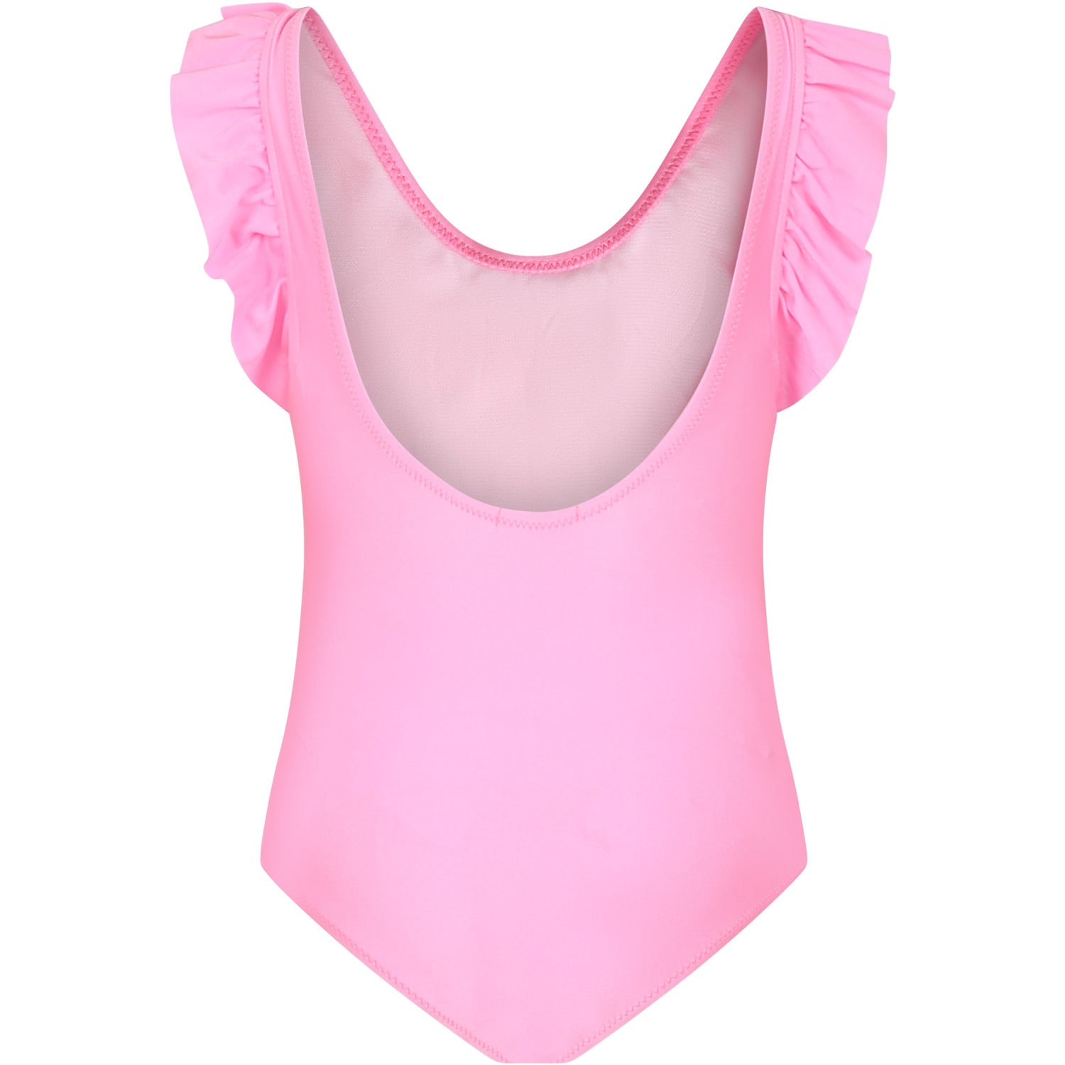 Shop Billieblush Pink Wimsuit For Girl