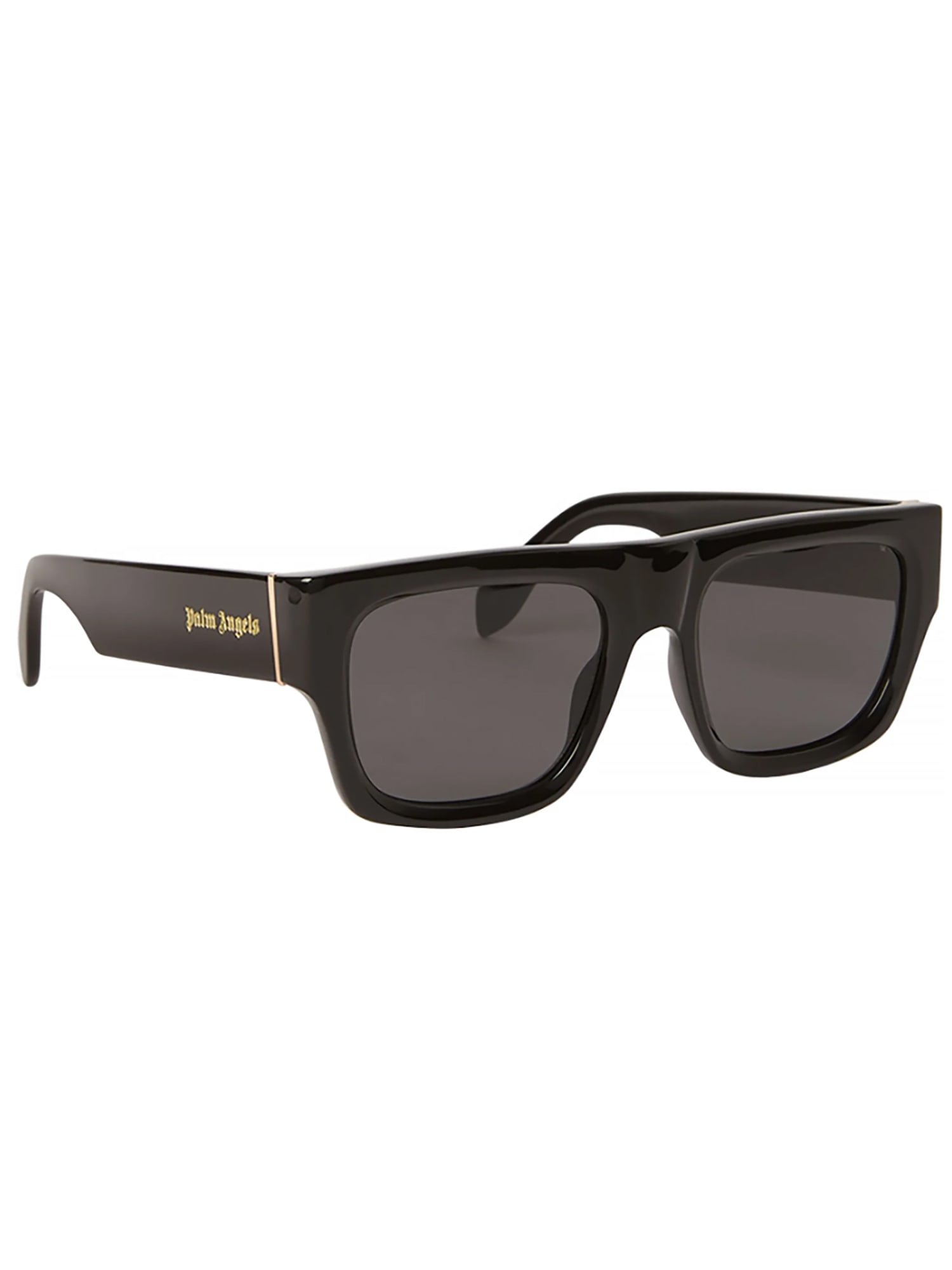 Shop Palm Angels Peri049 Pixley Sunglasses In Black