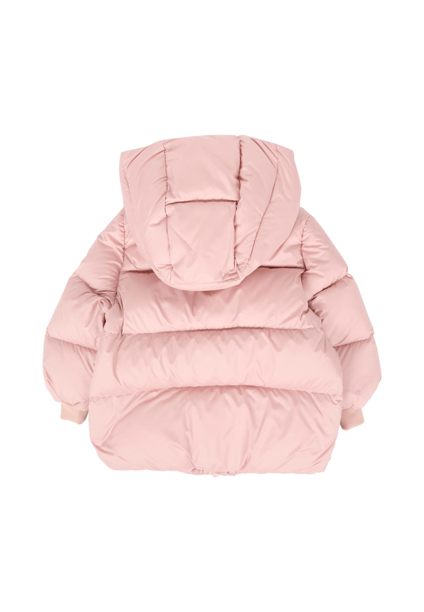 Colmar Pink Down Jacket For Baby Girl With Logo In Pink
