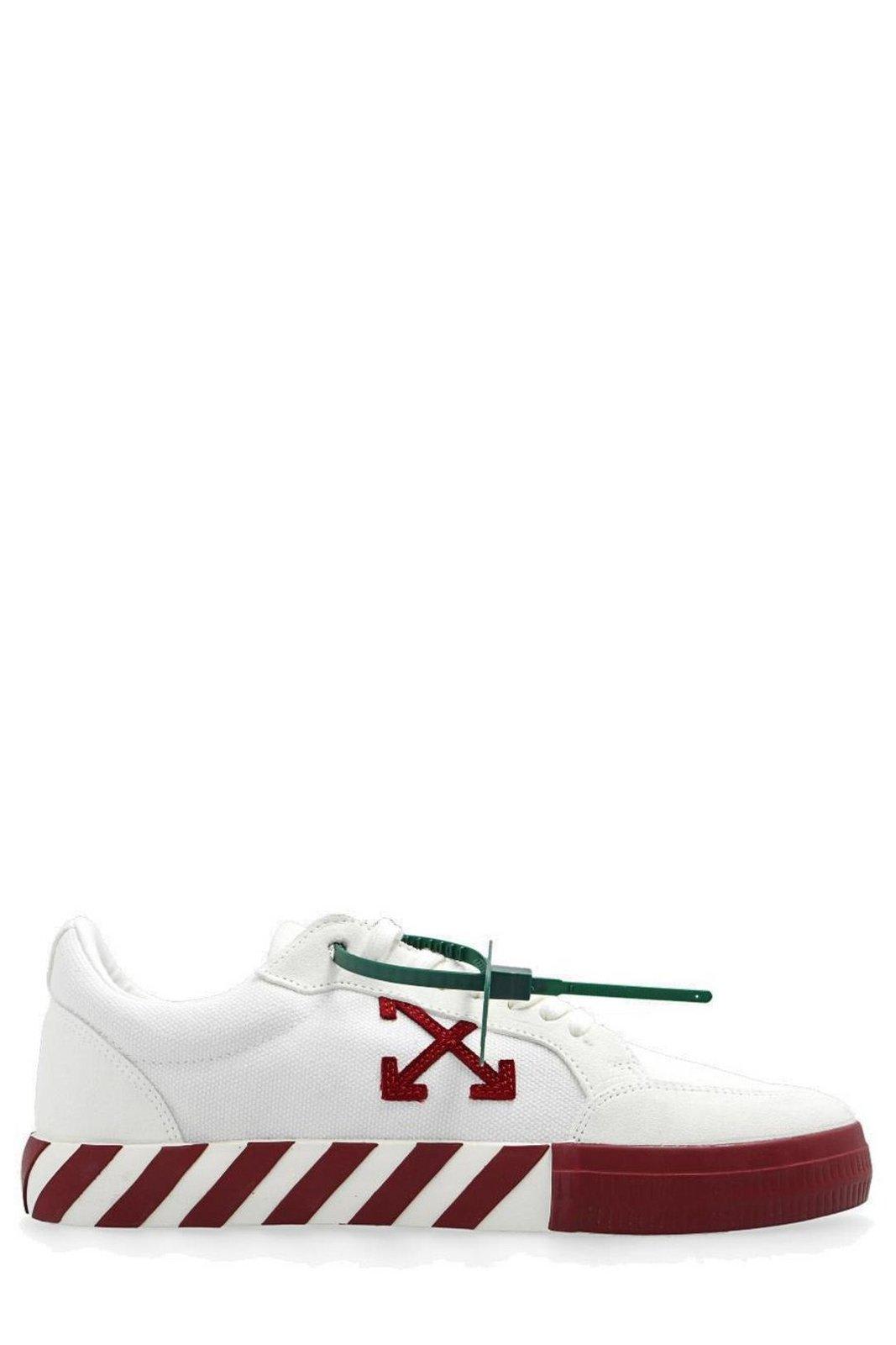 Off-White Low Vulcanized Lace-up Sneakers
