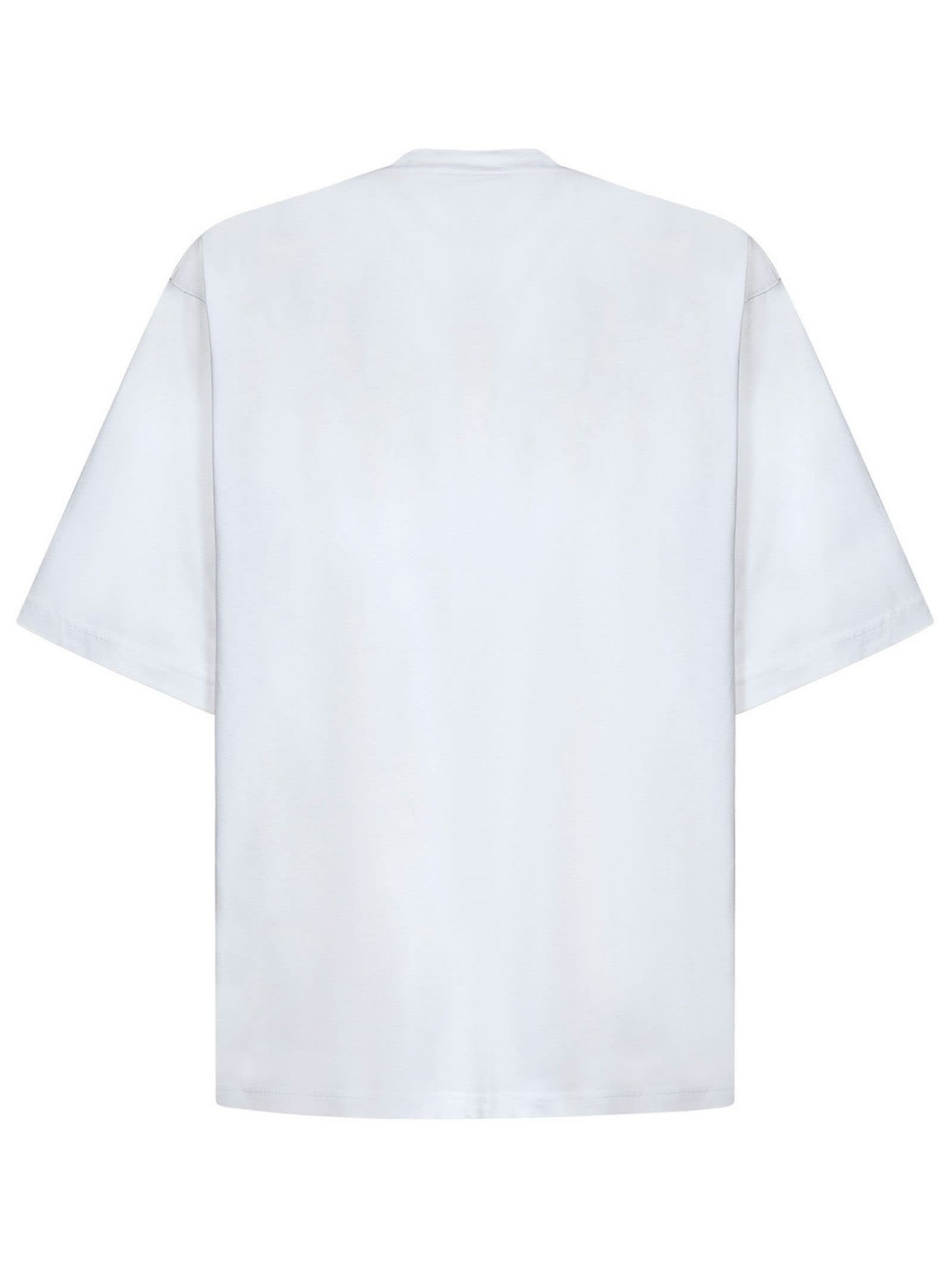 Shop Marni T-shirts And Polos White