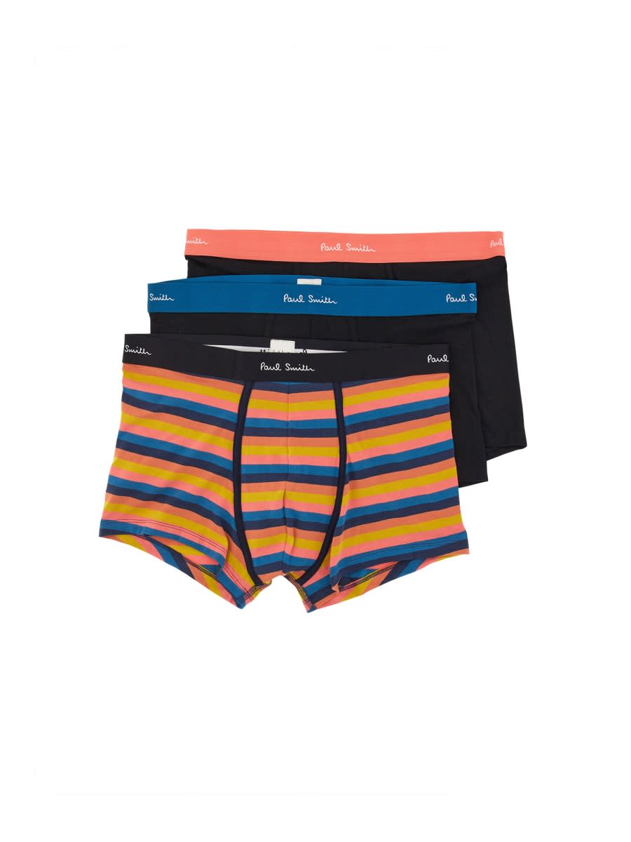 Shop Paul Smith Three-panties Confection In Black