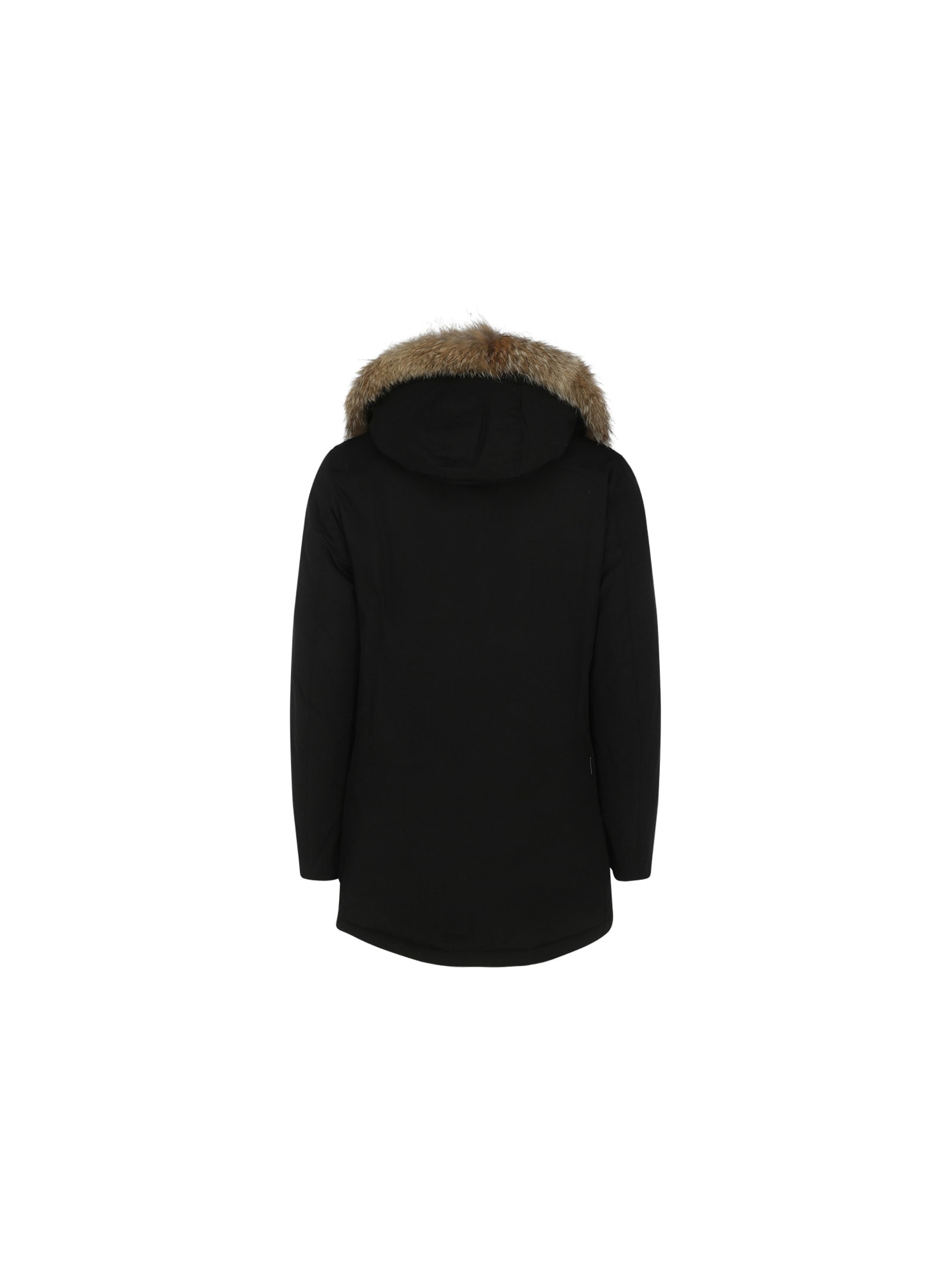 Shop Woolrich Parka Arctic Jacket In Blk Black