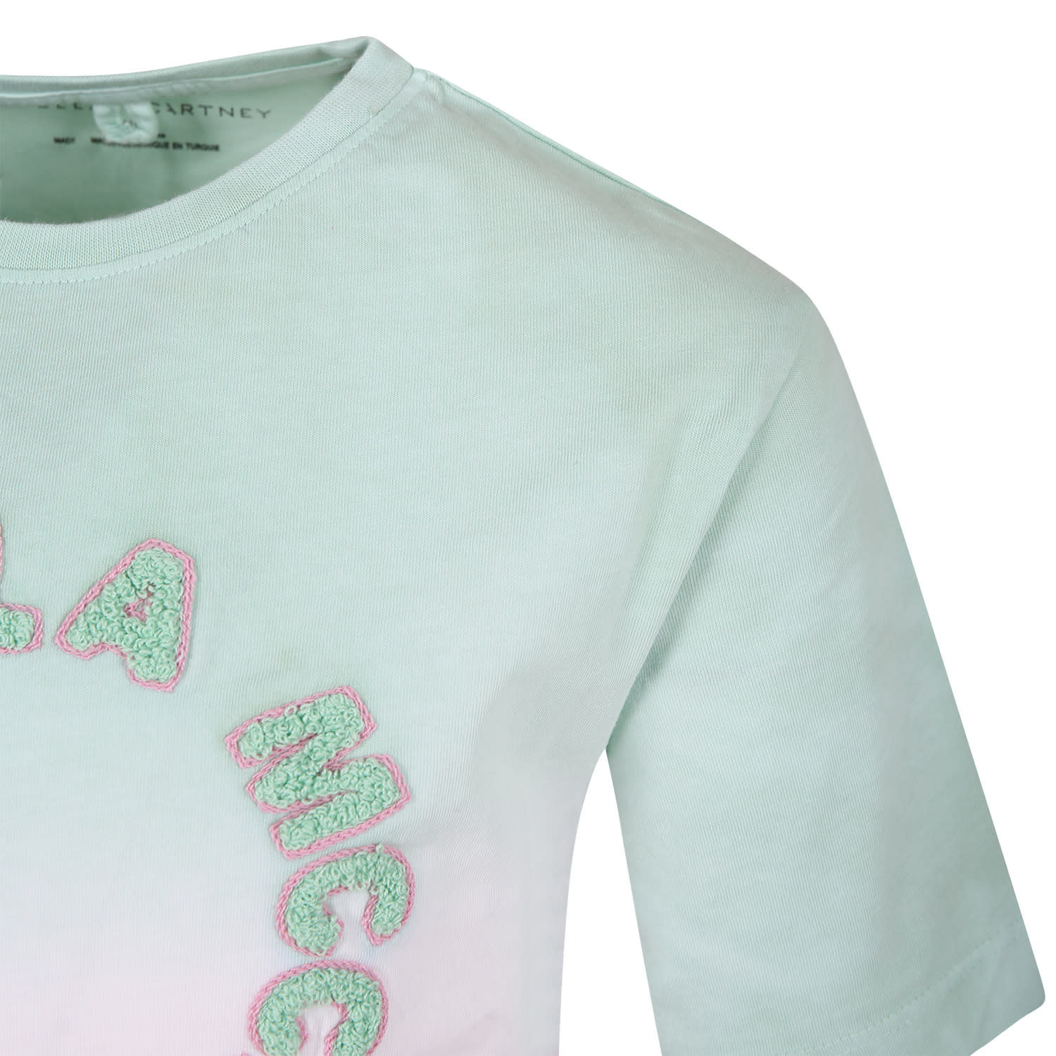Stella Mccartney Tie-dye Cotton Jersey T-shirt In Multicolor