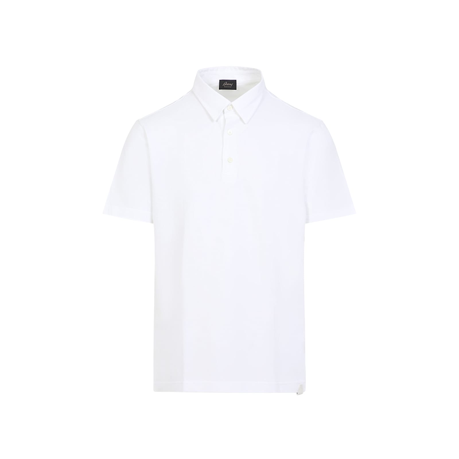 Brioni Ss Polo In White
